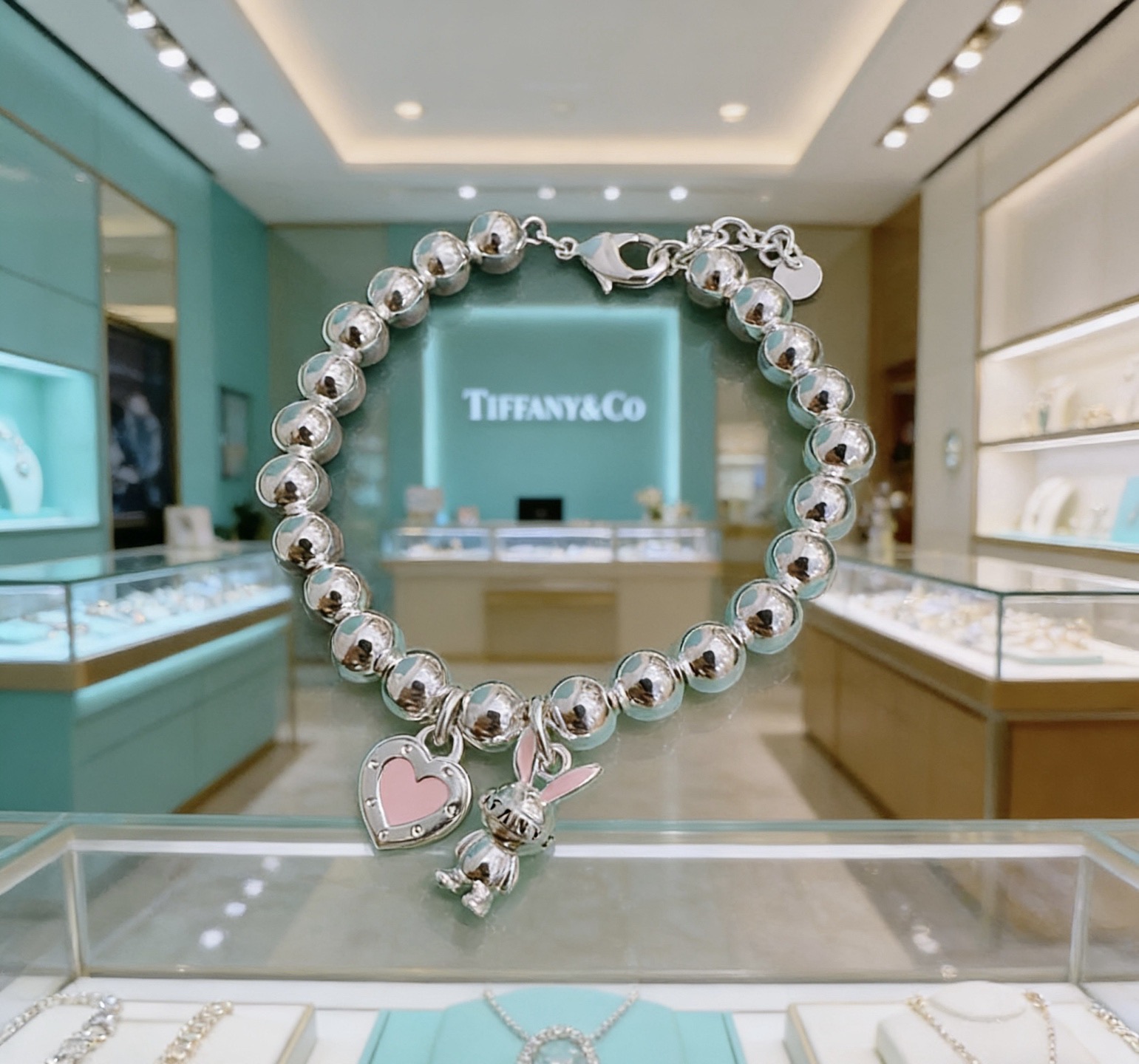 Tiffany & Co. 蒂芙尼 TIFFNY&CO 精工银版本手链