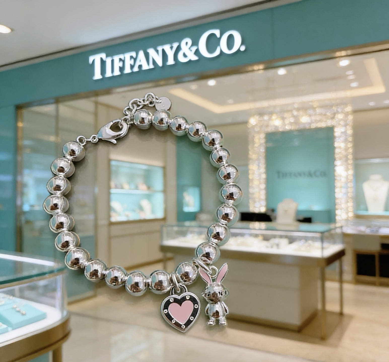 Tiffany & Co. 蒂芙尼 TIFFNY&CO 精工银版本手链