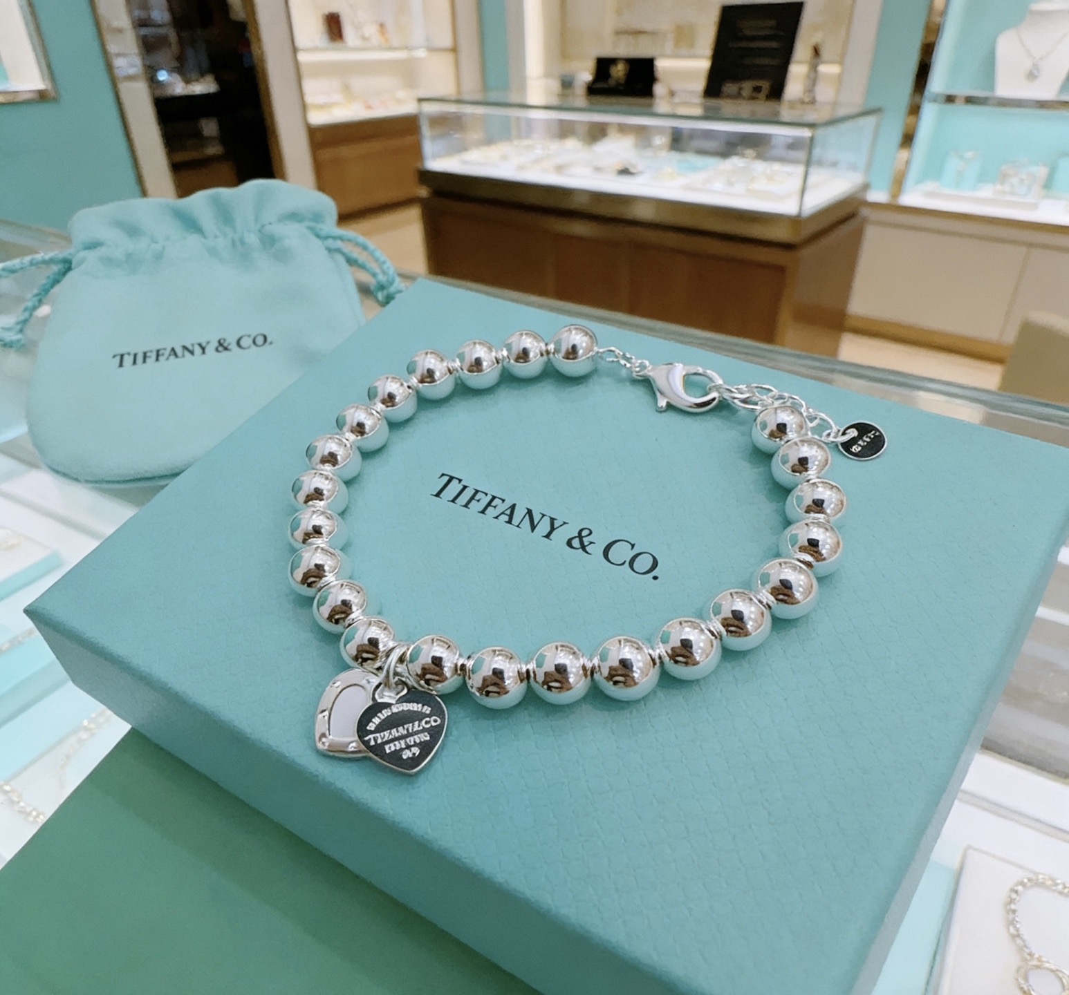 Tiffany & Co. 蒂芙尼 TIFFNY&CO 精工银版本手链