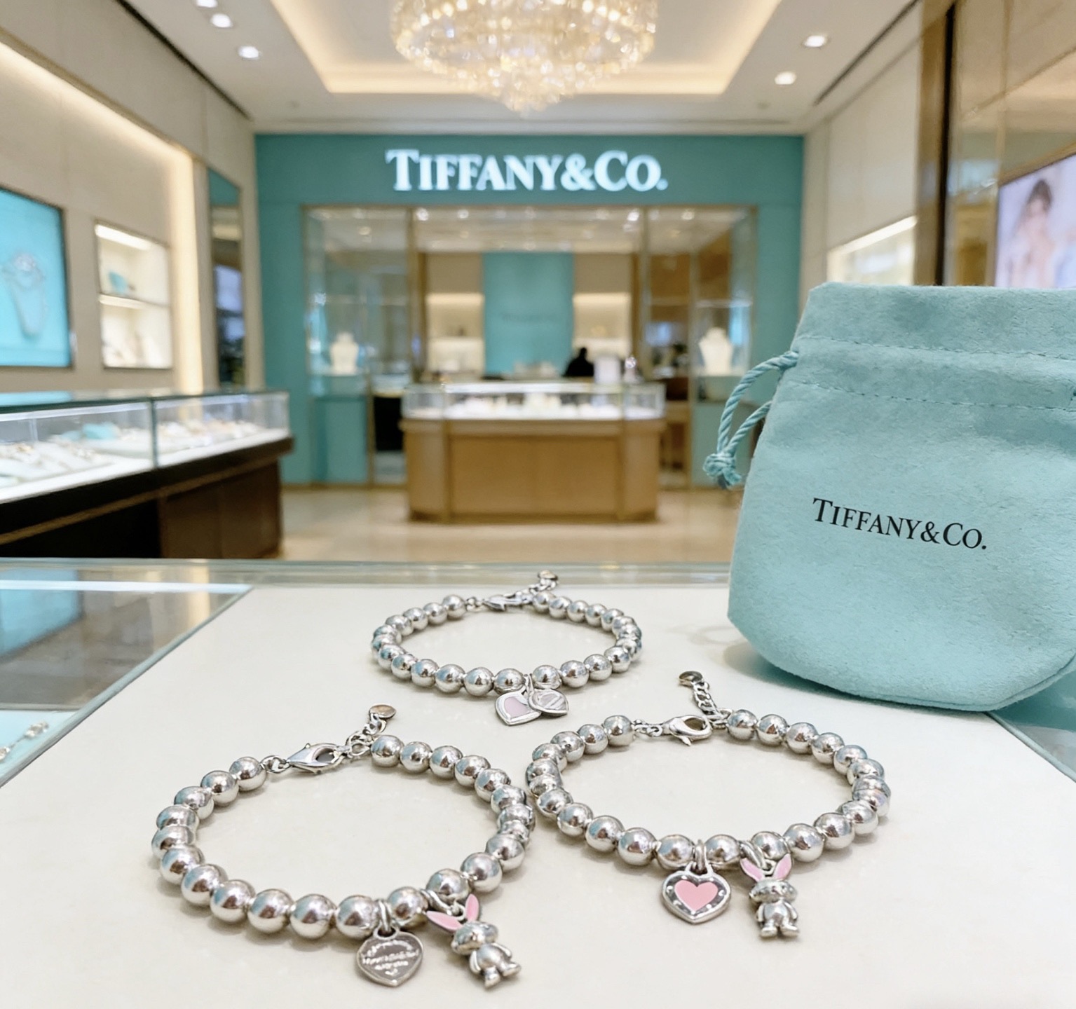Tiffany & Co. 蒂芙尼 TIFFNY&CO 精工银版本手链