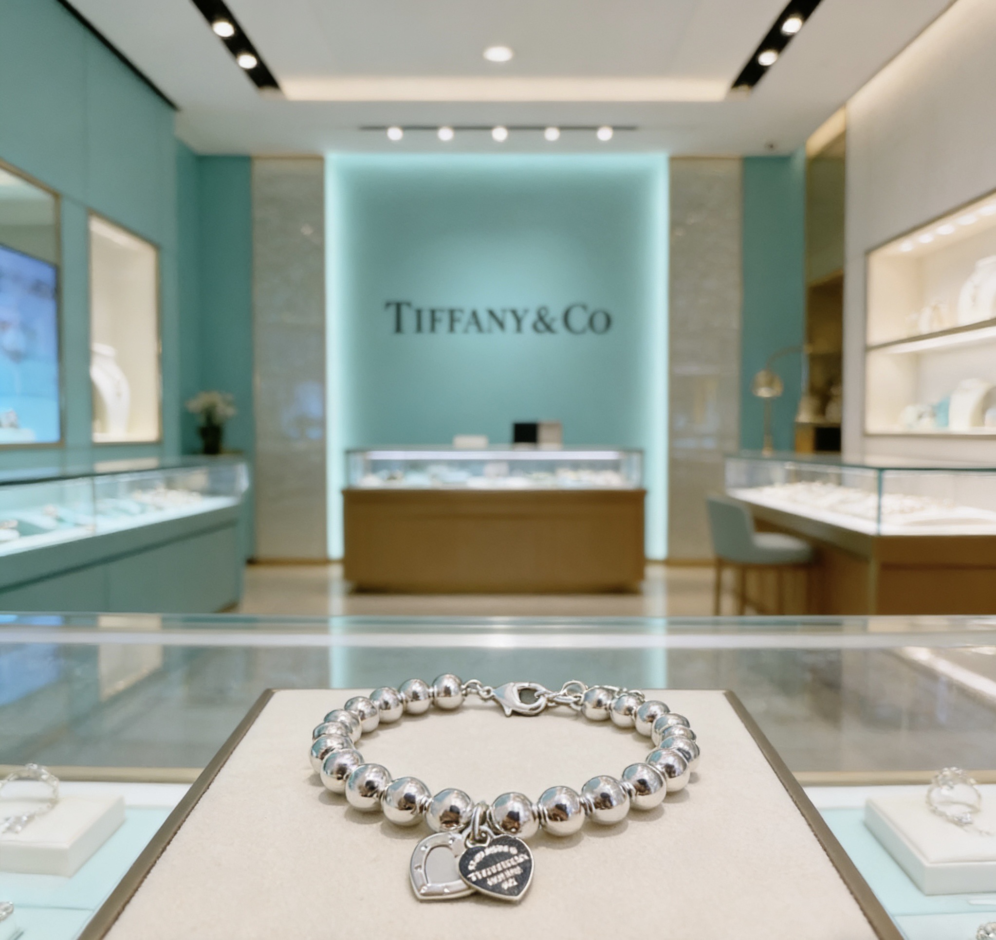 Tiffany & Co. 蒂芙尼 TIFFNY&CO 精工银版本手链