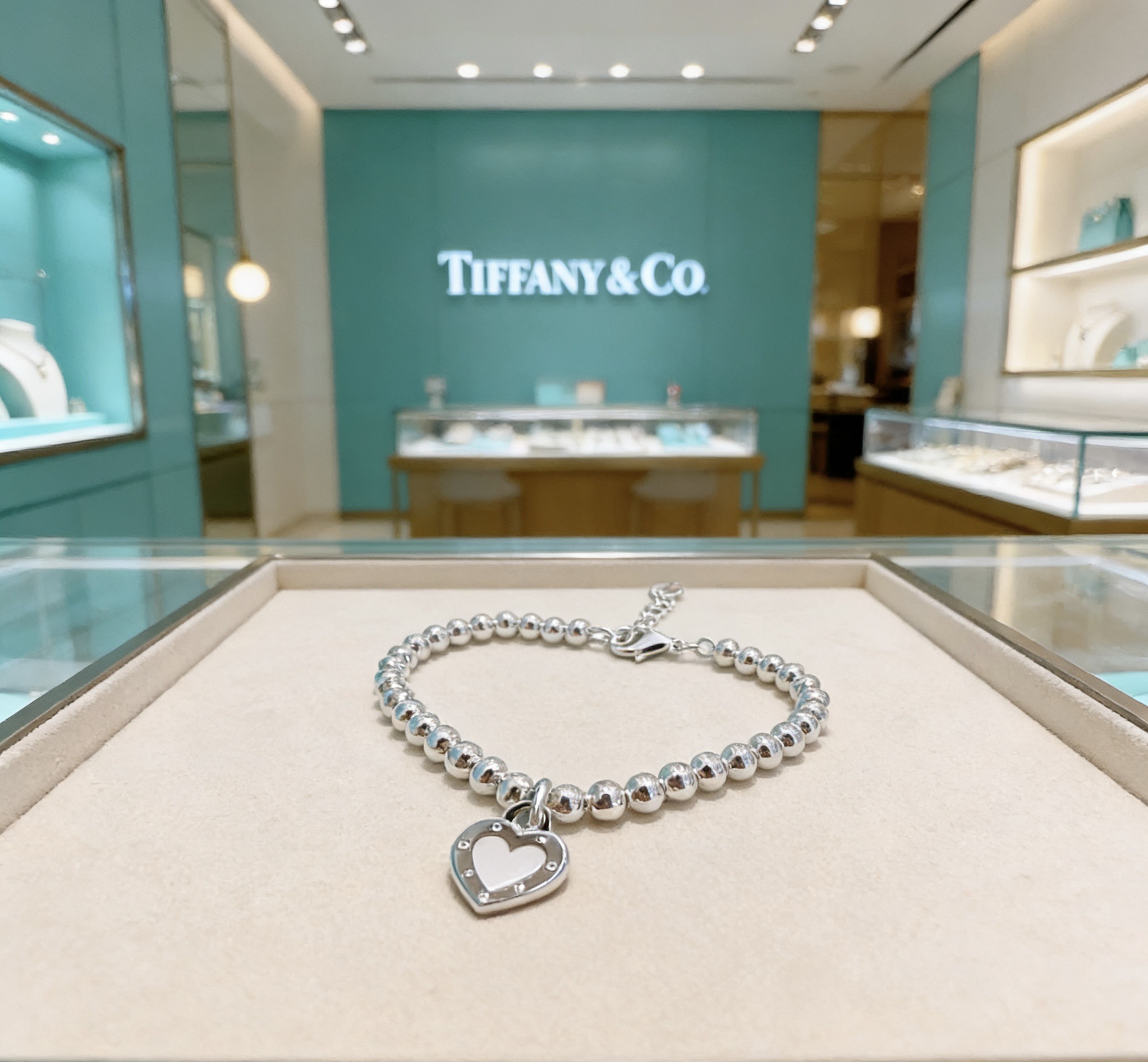 Tiffany & Co. 蒂芙尼 TIFFNY&CO 精工银版本手链