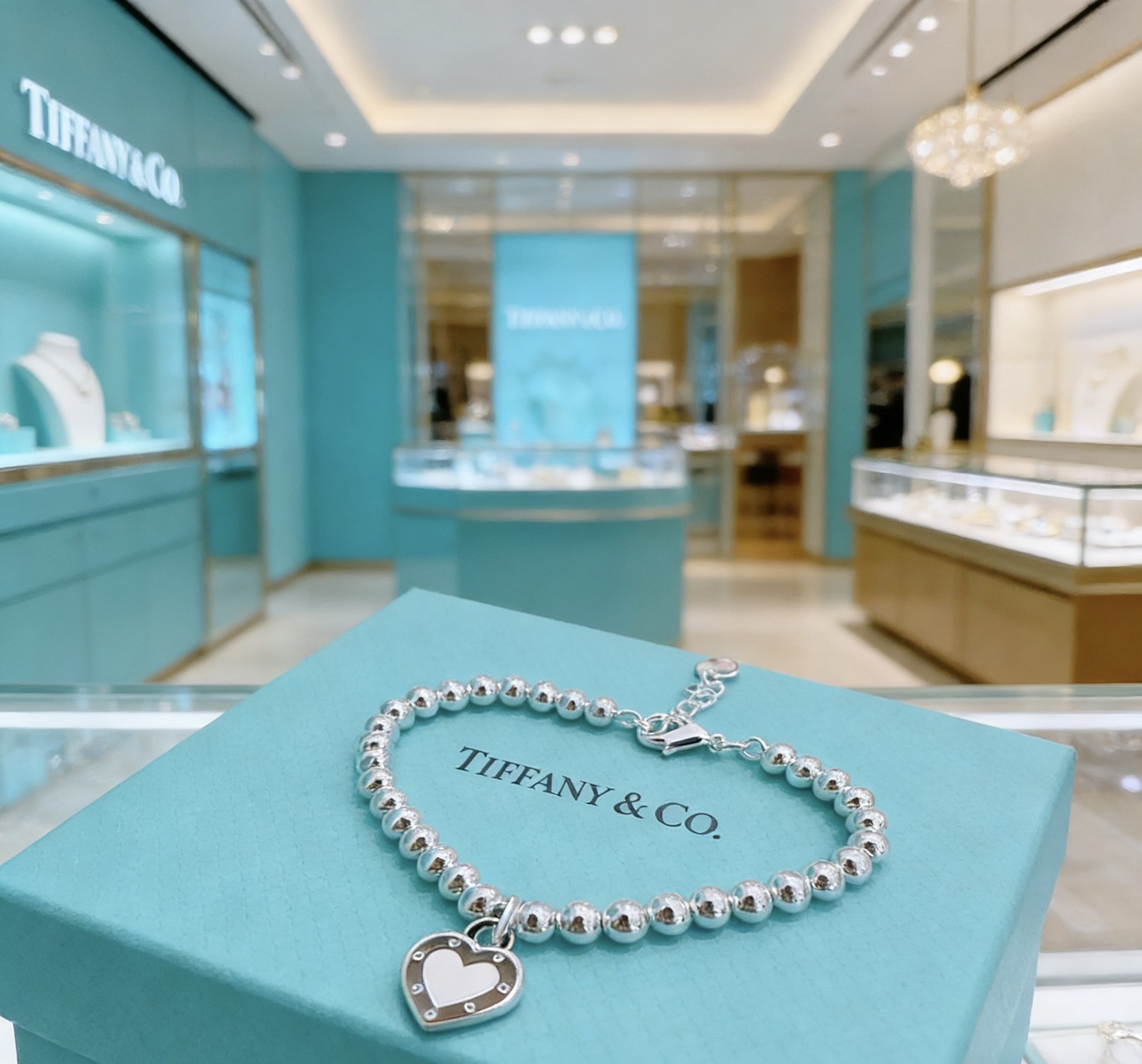 Tiffany & Co. 蒂芙尼 TIFFNY&CO 精工银版本手链