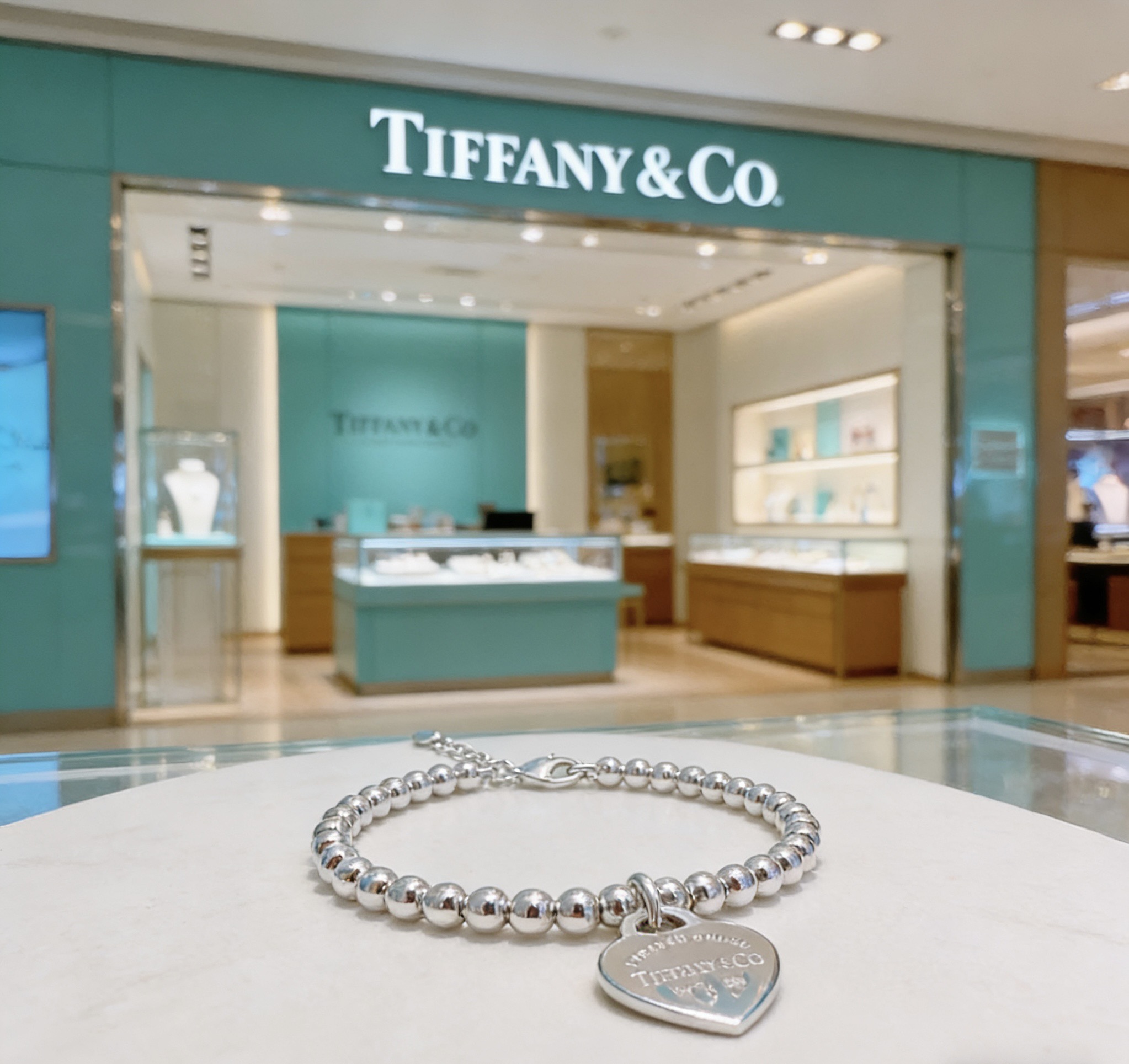 Tiffany & Co. 蒂芙尼 TIFFNY&CO 精工银版本手链