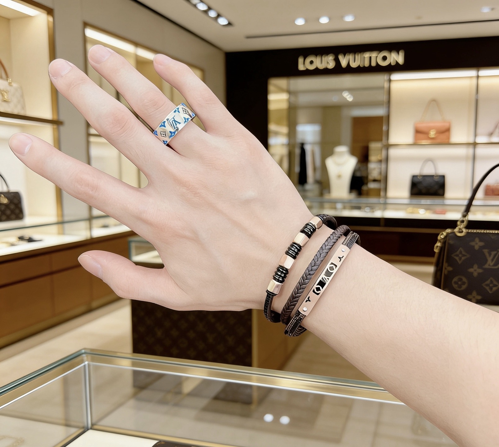 Louis Vuitton 高品质路易威登LV戒指 潮流 男女均可佩戴