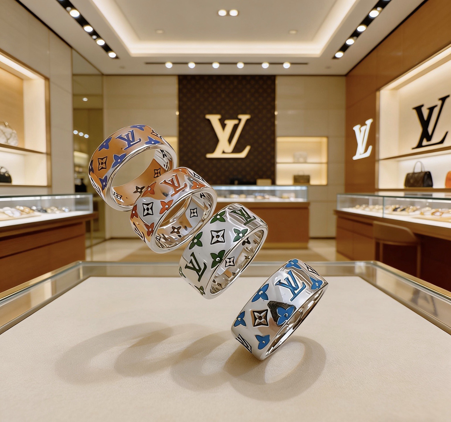Louis Vuitton 高品质路易威登LV戒指 潮流 男女均可佩戴