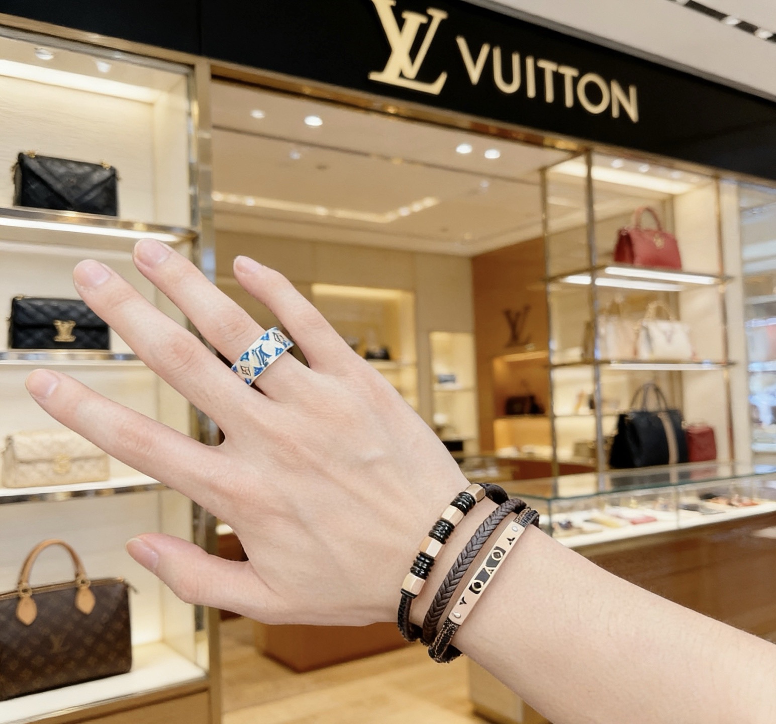 Louis Vuitton 高品质路易威登LV戒指 潮流 男女均可佩戴