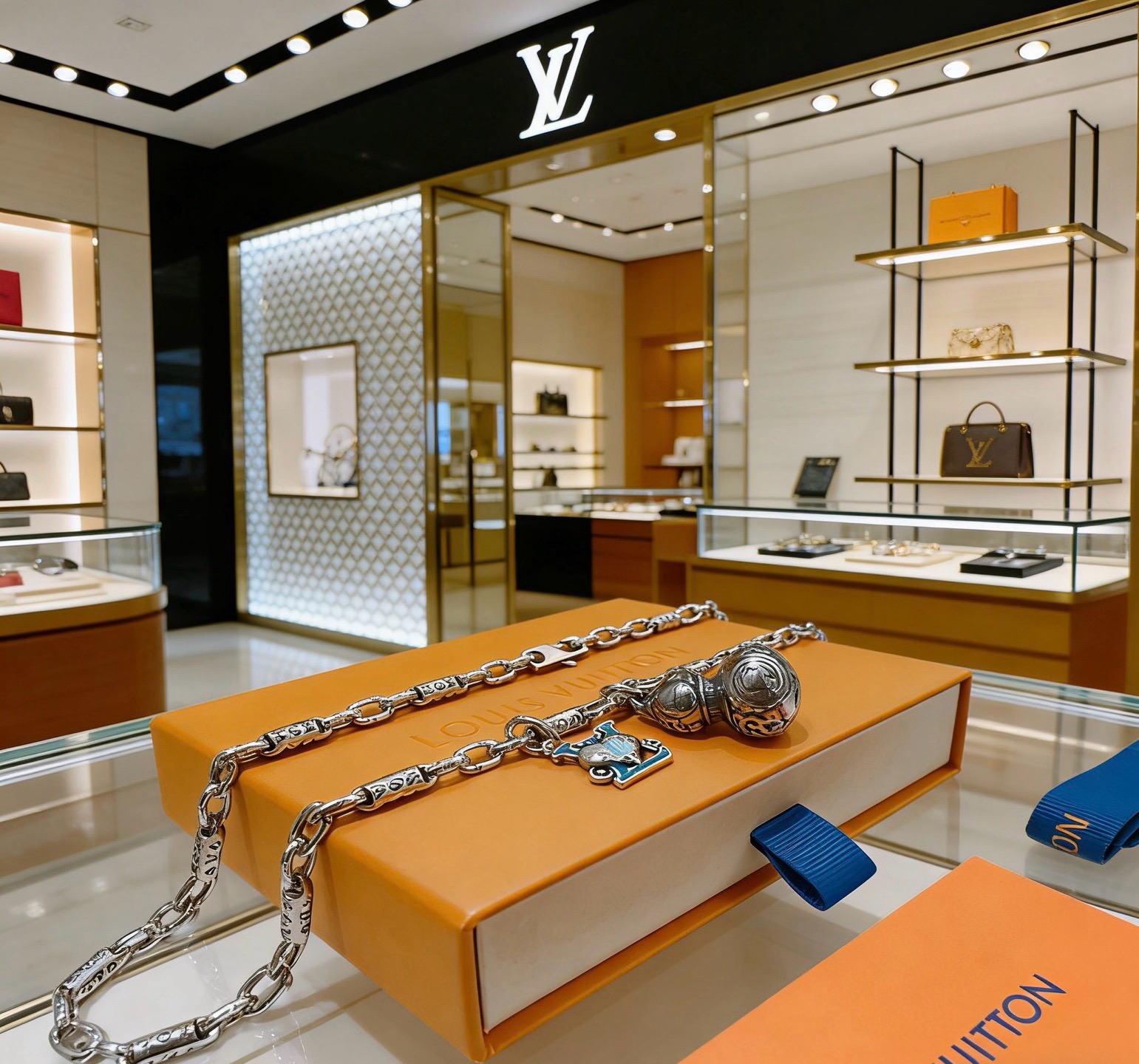 NO:858356,Authentic new Louis Vuitton LV necklace original single goods counter new open mold retro trendy fashion must-have. Can be worn by both men and women. Same style for couples. Rock punk Thai silver style. Retro elements. Trendy and versatile. The same necklace from the official website. The latest chain has a higher grade. Celebrity classic necklace series retro silver necklace. The chain length is 60 cm. The length can be changed. The details are distressed. Non-market glossy version. This has been out. The best-selling model in LV. Very good match with trendy clothes, high-quality jewelry, Louis  vuitton,louis vuitton,necklace19860909正品新款路易威登 LV项链原单货专柜新款开模复古潮流时尚必备 男女均可佩戴 情侣款同款 摇滚朋克泰银风格 复古元素 潮流百搭 官网同款项链最新款链条档次更高明星经典款项链系列复古银项链 链长60厘米可改长度 细节对版做旧处理 非市面亮面版型 这款一直在出 LV里面热卖款 非常好搭配潮流衣服,饰品精品,louis vuitton,louis vuitton,necklace,Jewelry