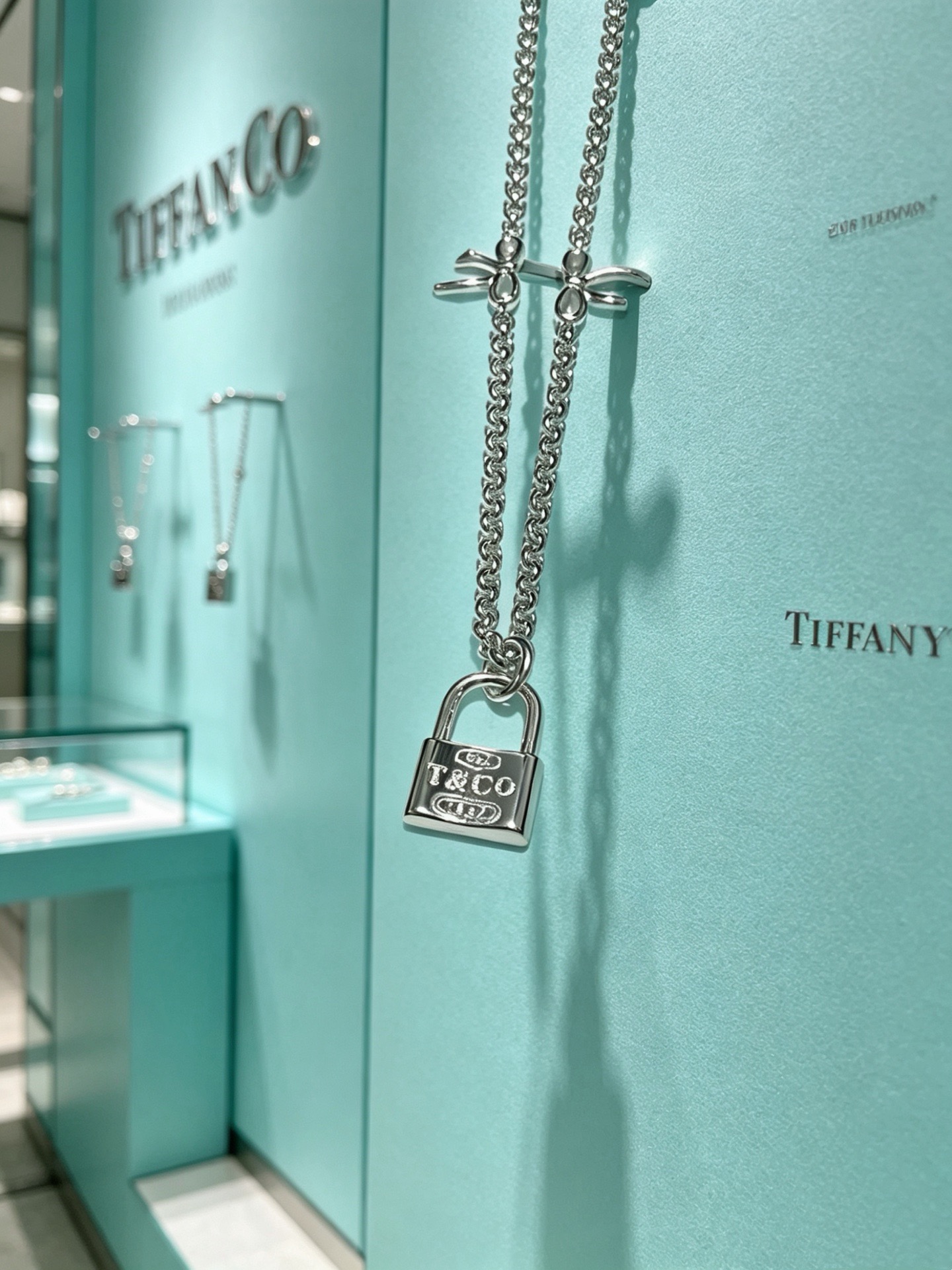 蒂芙尼项链🩵 TIFFNY&CO. 专柜精工银版本   明星同款 复古做旧风 原版复刻 纯手工打造 ～正