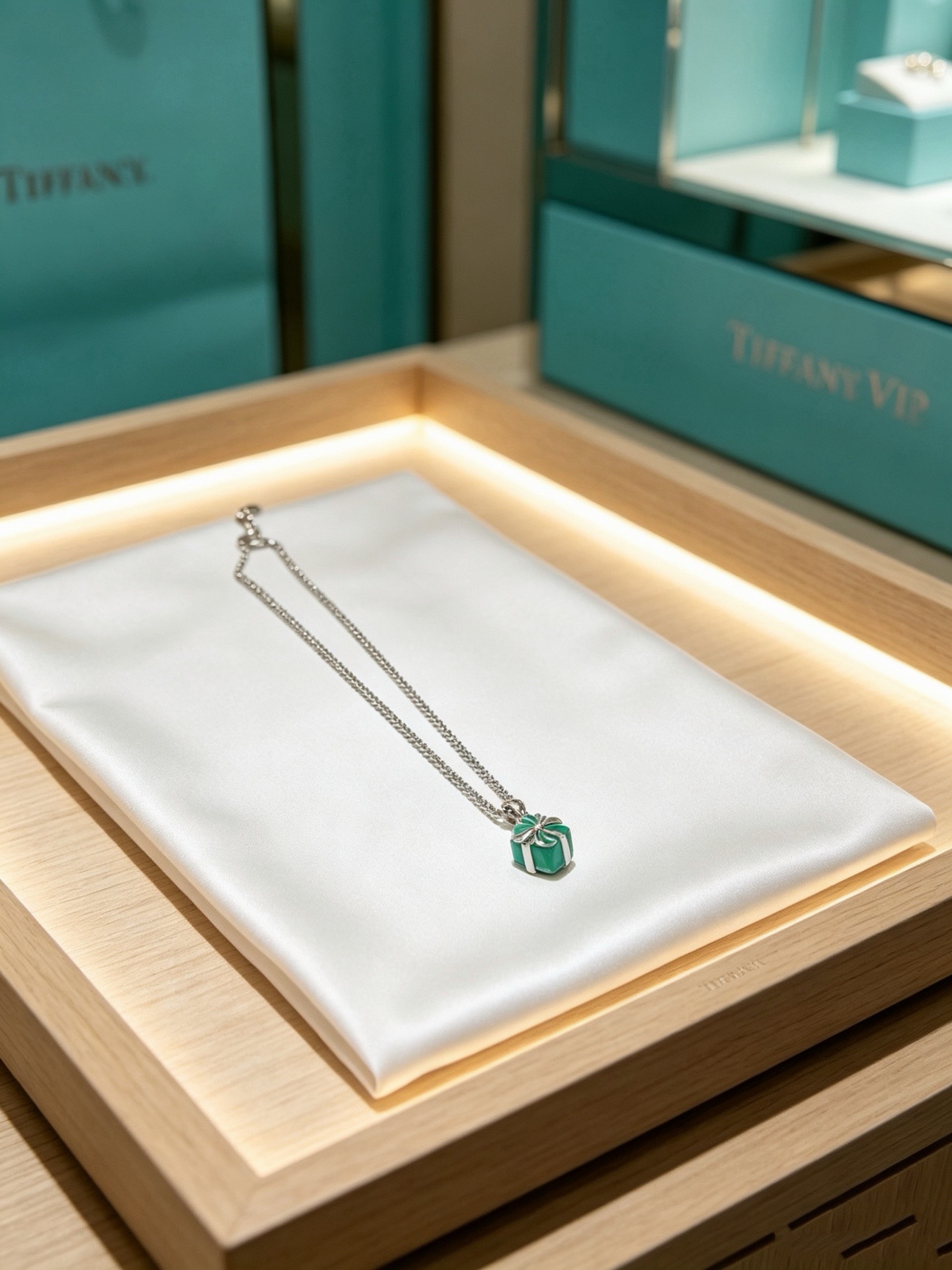 蒂芙尼项链🩵 TIFFNY&CO. 专柜精工银版本   明星同款 复古做旧风 原版复刻 纯手工打造 ～正