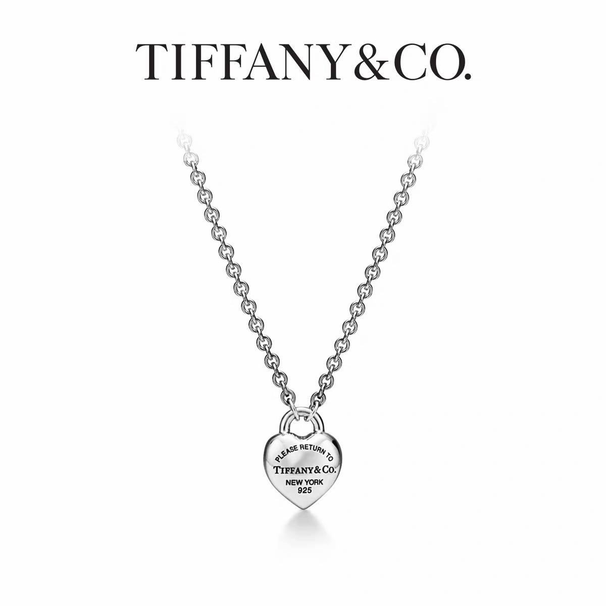 正品新款蒂芙尼项链🩵 TIFFNY&CO. 专柜精工银版本 明星同款 原版复刻 纯手工打造 正品开模潮流