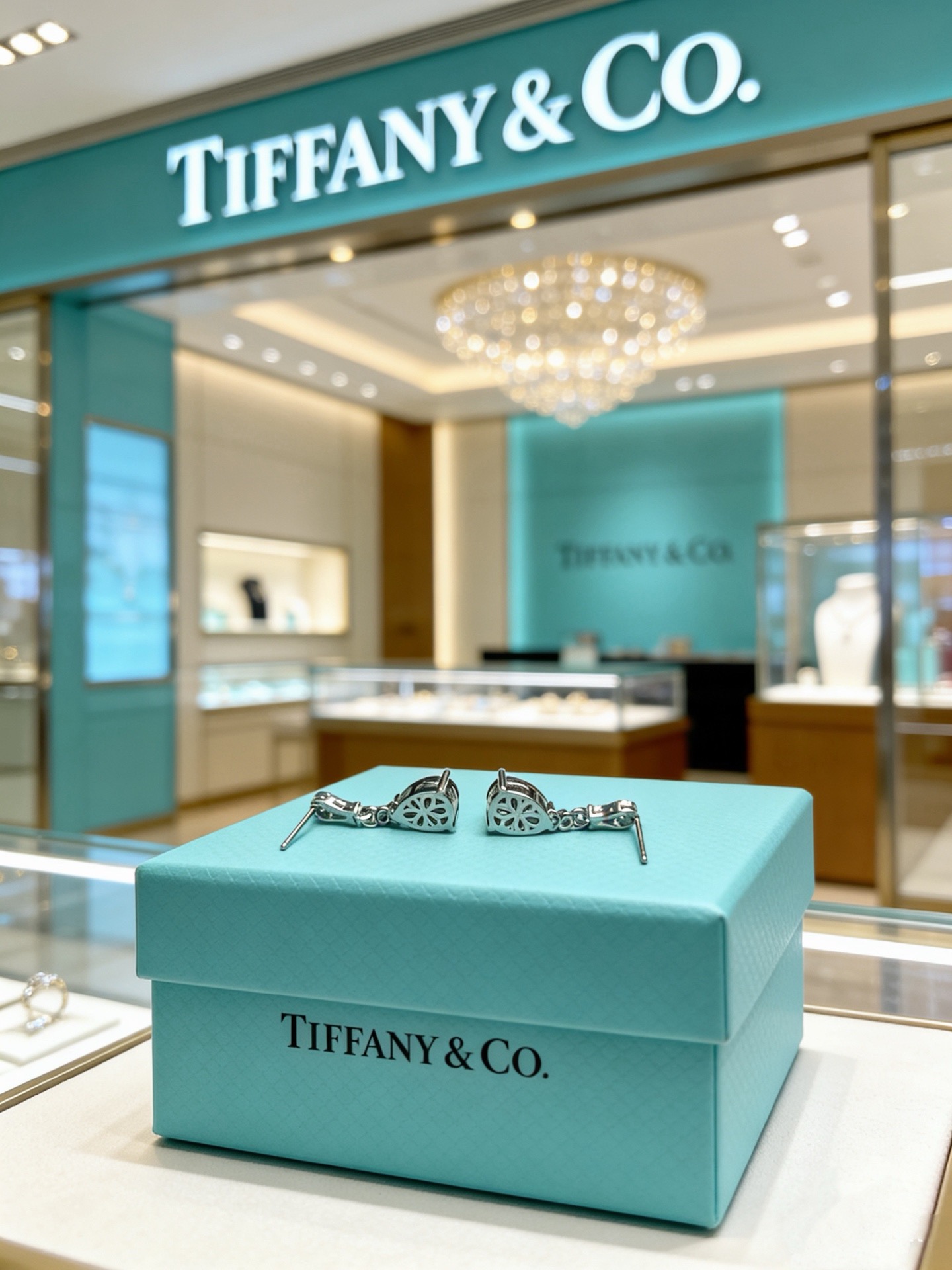 蒂芙尼耳环🩵 TIFFNY&CO. 专柜精工银版本   明星同款 复古做旧风 原版复刻 纯手工打造 ～正