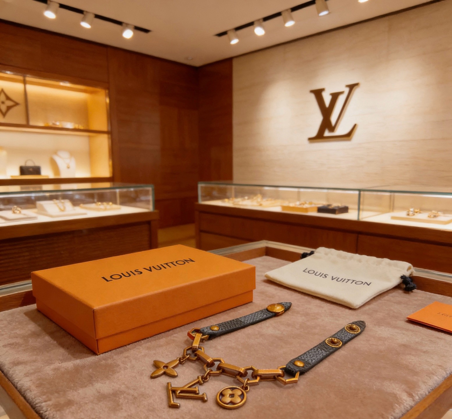 LV手链牛皮手绳🇷🇼新款开模潮流时尚必备 男女均可佩戴 情侣款同款  潮流百搭 官网同款最新款