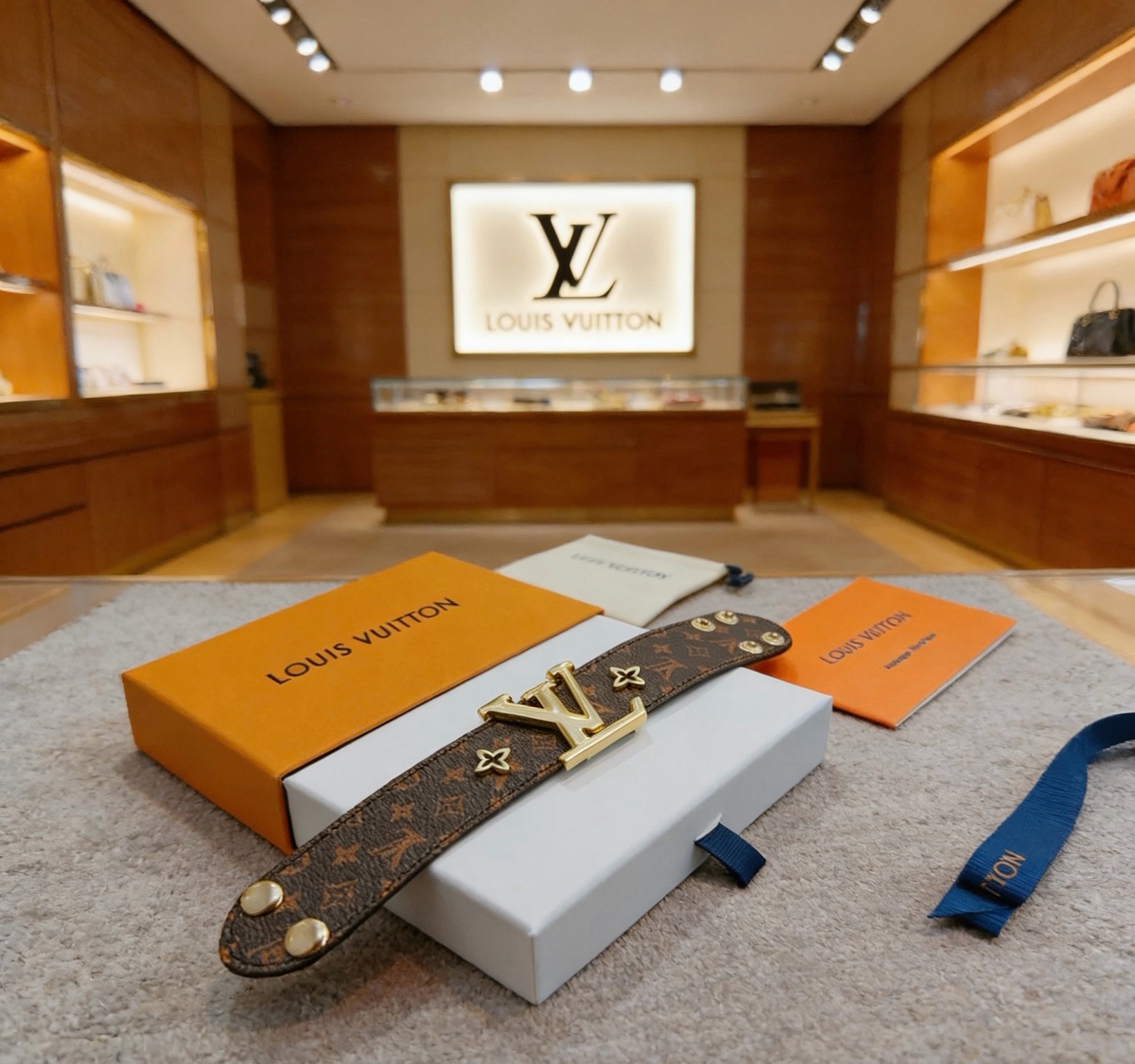 LV手链牛皮手绳🇷🇼新款开模潮流时尚必备 男女均可佩戴 情侣款同款  潮流百搭 官网同款最新款