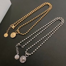 高品质范思哲项链美杜莎头像原单货专柜新款开模复古潮流时尚必备 男女均可佩戴 情侣款同款 摇滚朋克泰银风格 高品质范思哲项链美杜莎头像原单货专柜新款开模复古潮流时尚必备 男女均可佩戴 情侣款同款 摇滚朋克泰银风格