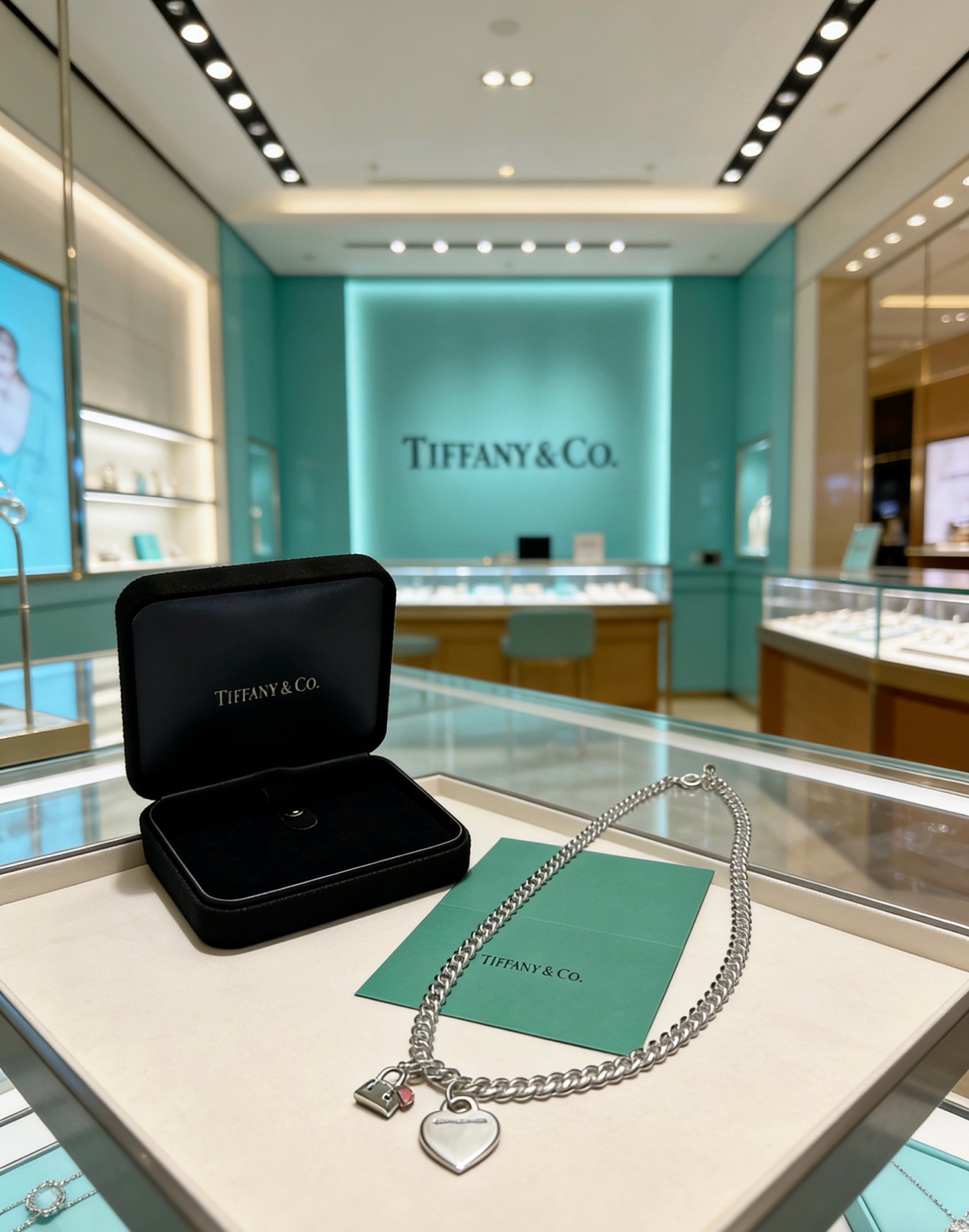 蒂芙尼项链🩵 TIFFNY&CO. 专柜精工银版本   明星同款 复古做旧风 原版复刻 纯手工打造 ～正