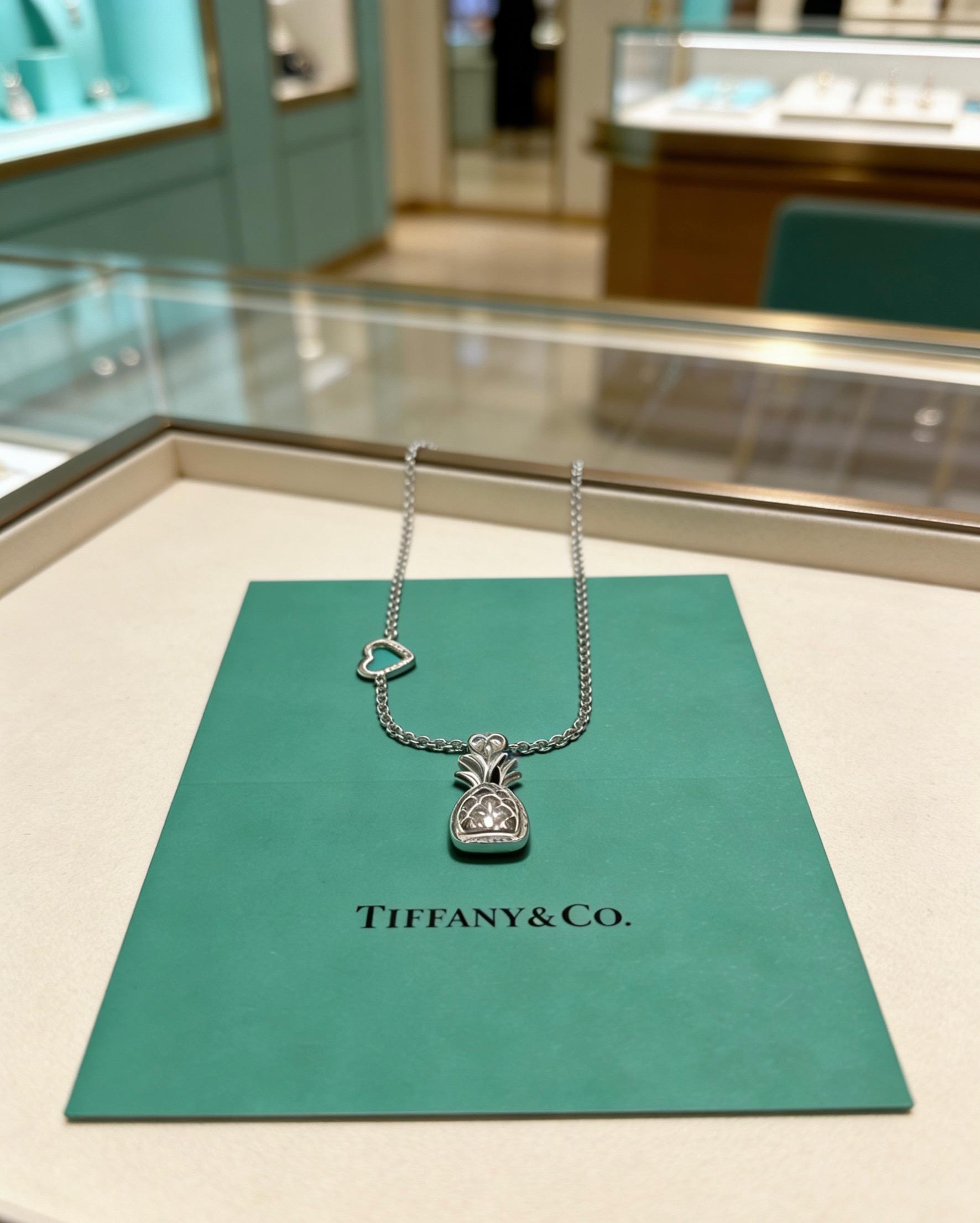蒂芙尼项链🩵 TIFFNY&CO. 专柜精工银版本   明星同款 复古做旧风 原版复刻 纯手工打造 ～正