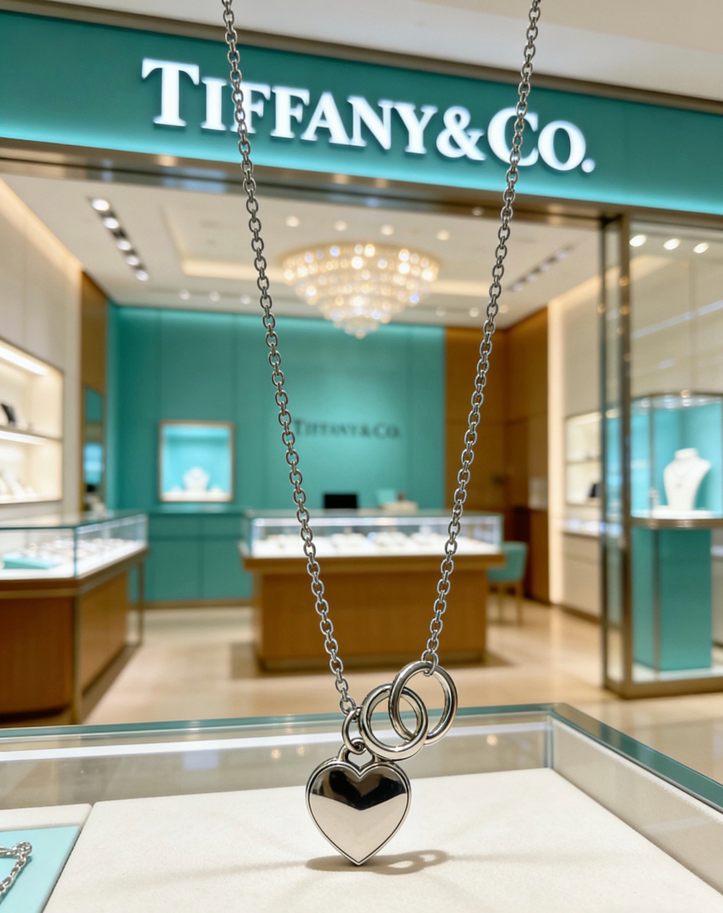 蒂芙尼项链🩵 TIFFNY&CO. 专柜精工银版本   明星同款 复古做旧风 原版复刻 纯手工打造 ～正