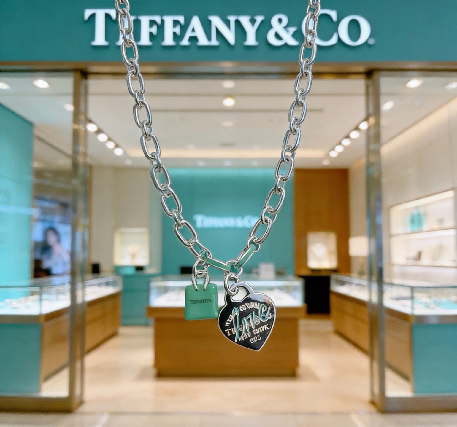蒂芙尼手链🩵 TIFFNY&CO. 专柜精工银版本   明星同款 复古做旧风 原版复刻 纯手工打造 ～正
