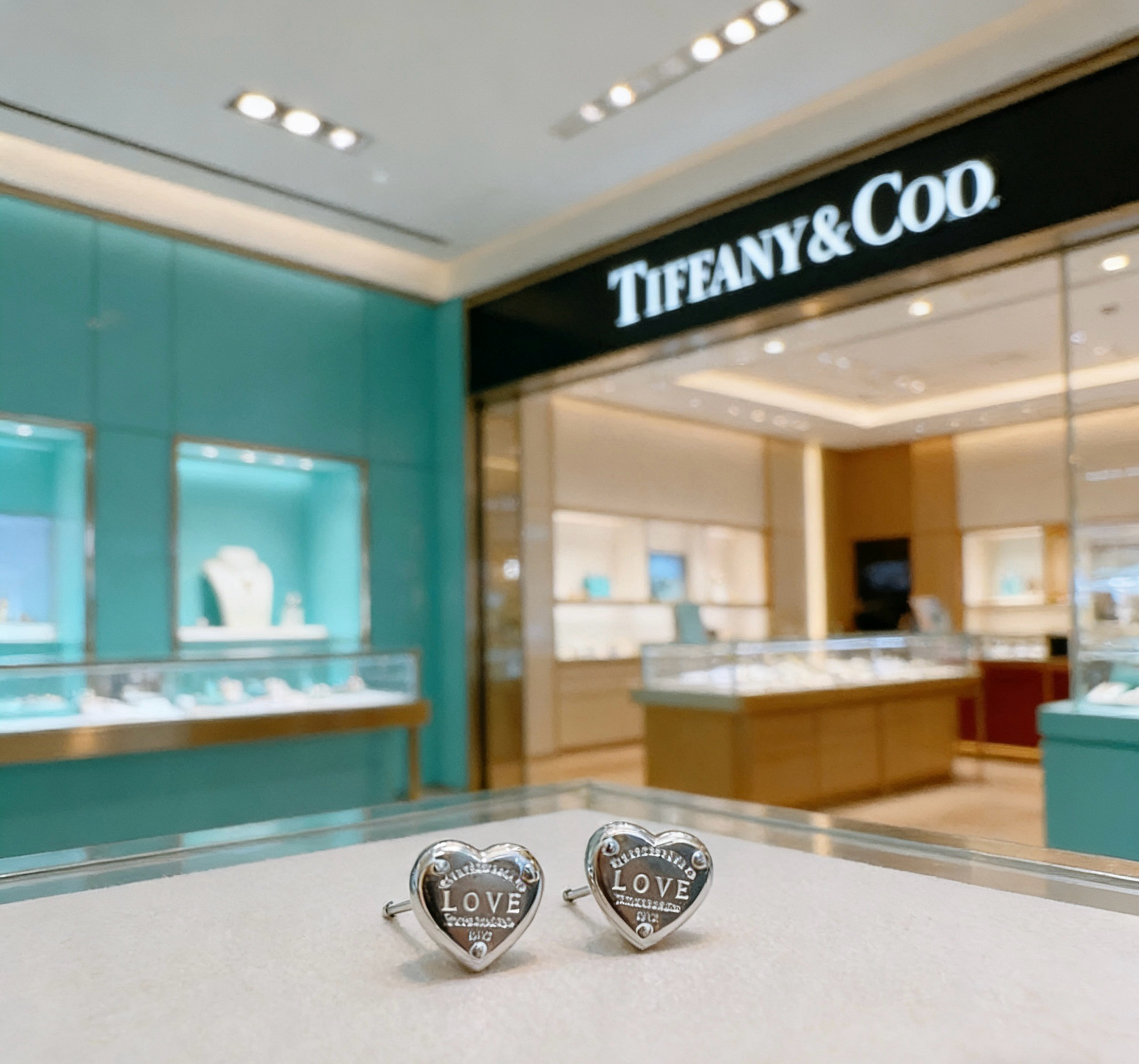 👑新款爱心耳钉 Return to Tiffany™ 系列灵感源自 1969 年问世的标志性钥匙扣，经典