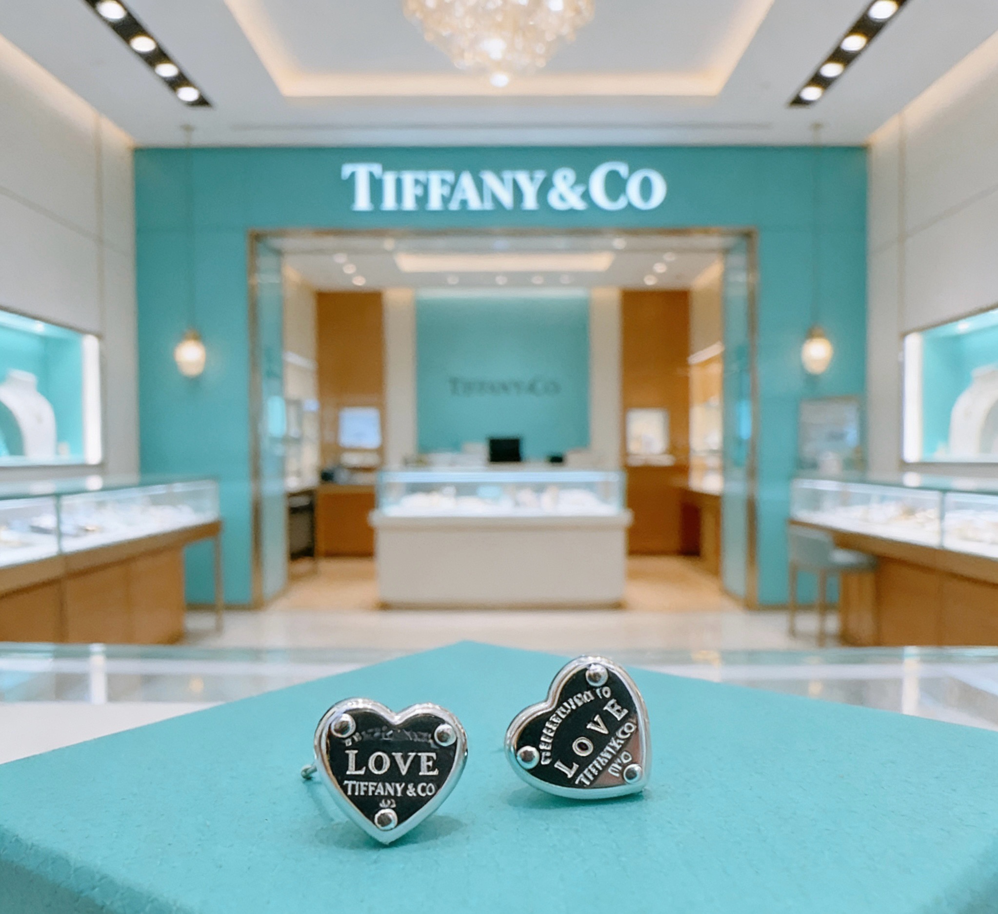 👑新款爱心耳钉 Return to Tiffany™ 系列灵感源自 1969 年问世的标志性钥匙扣，经典
