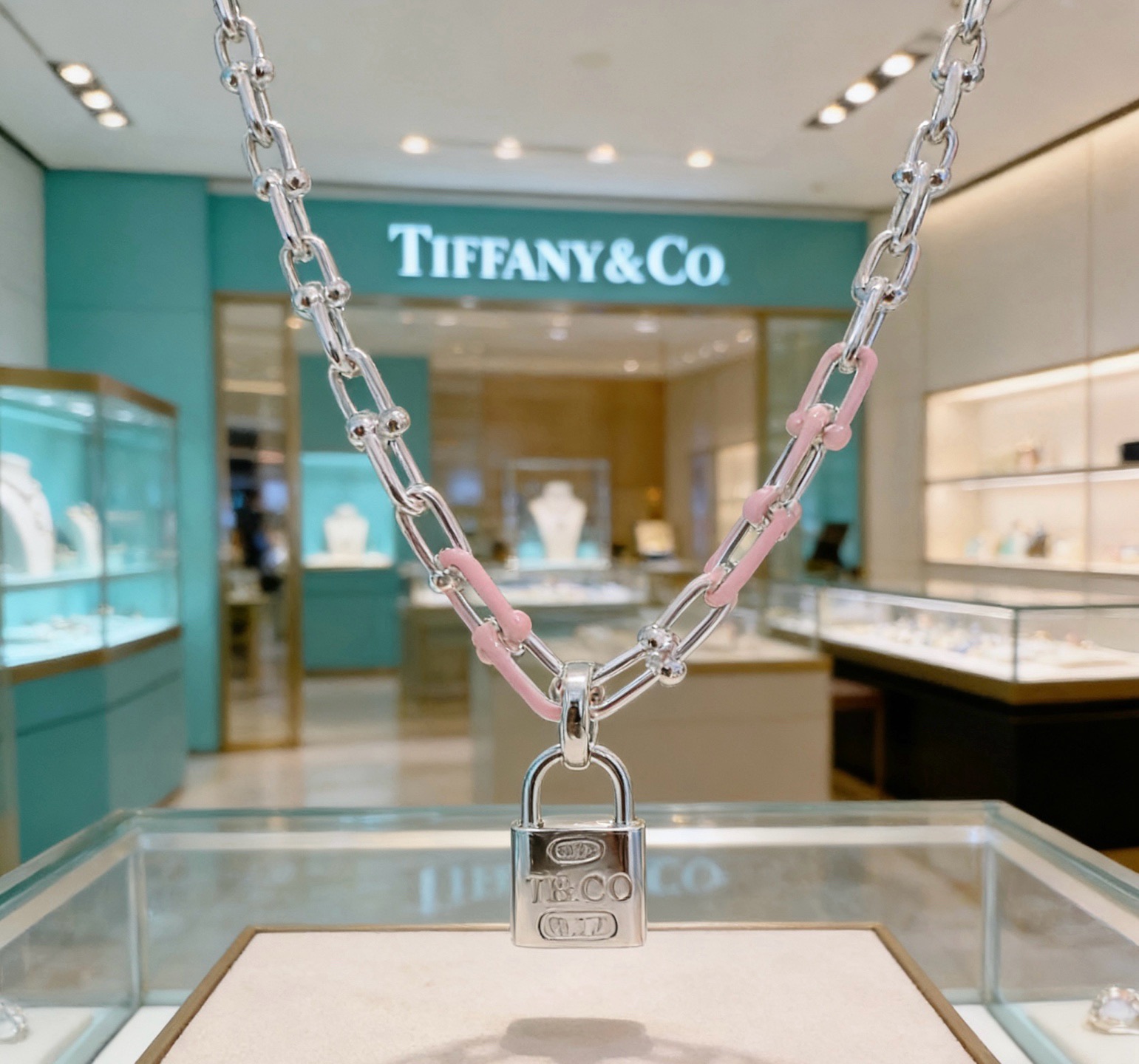 蒂芙尼🩵 TIFFNY&CO. 专柜精工银版本   明星同款 复古做旧风 原版复刻 纯手工打造 ～正品开