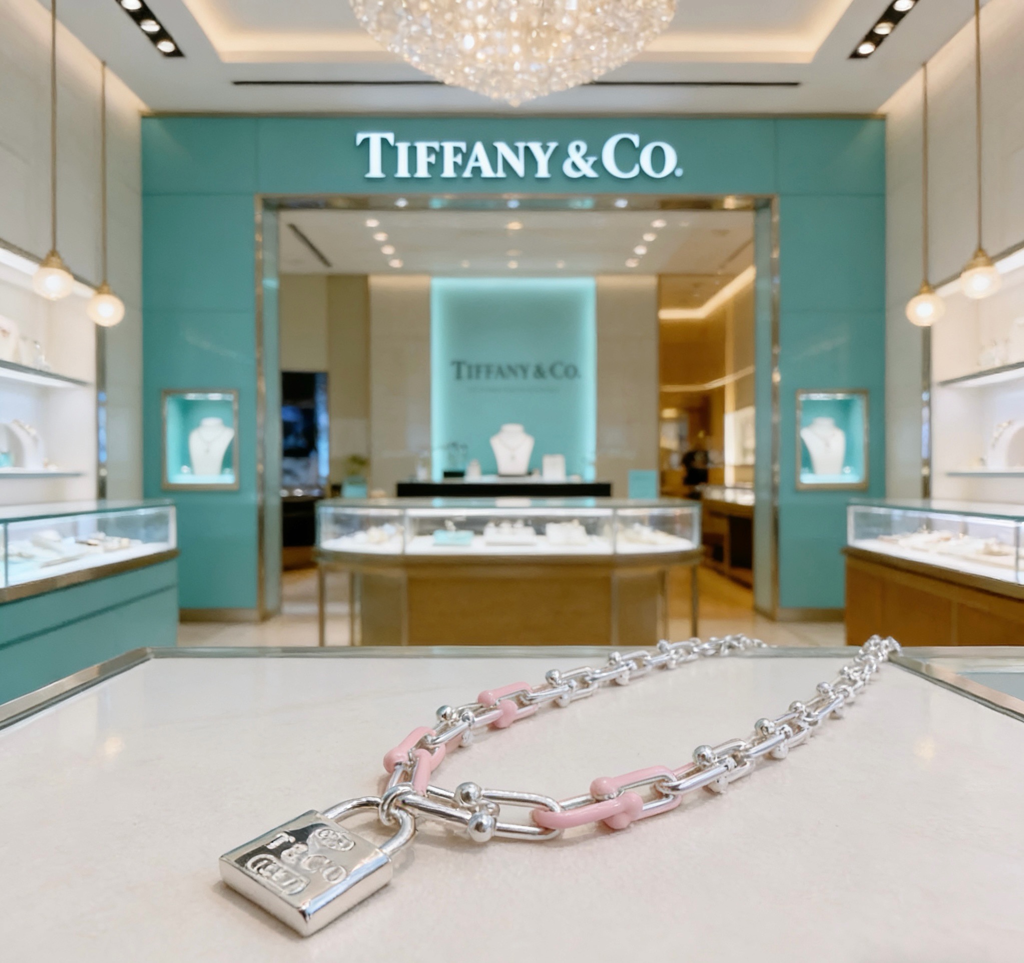 蒂芙尼🩵 TIFFNY&CO. 专柜精工银版本   明星同款 复古做旧风 原版复刻 纯手工打造 ～正品开