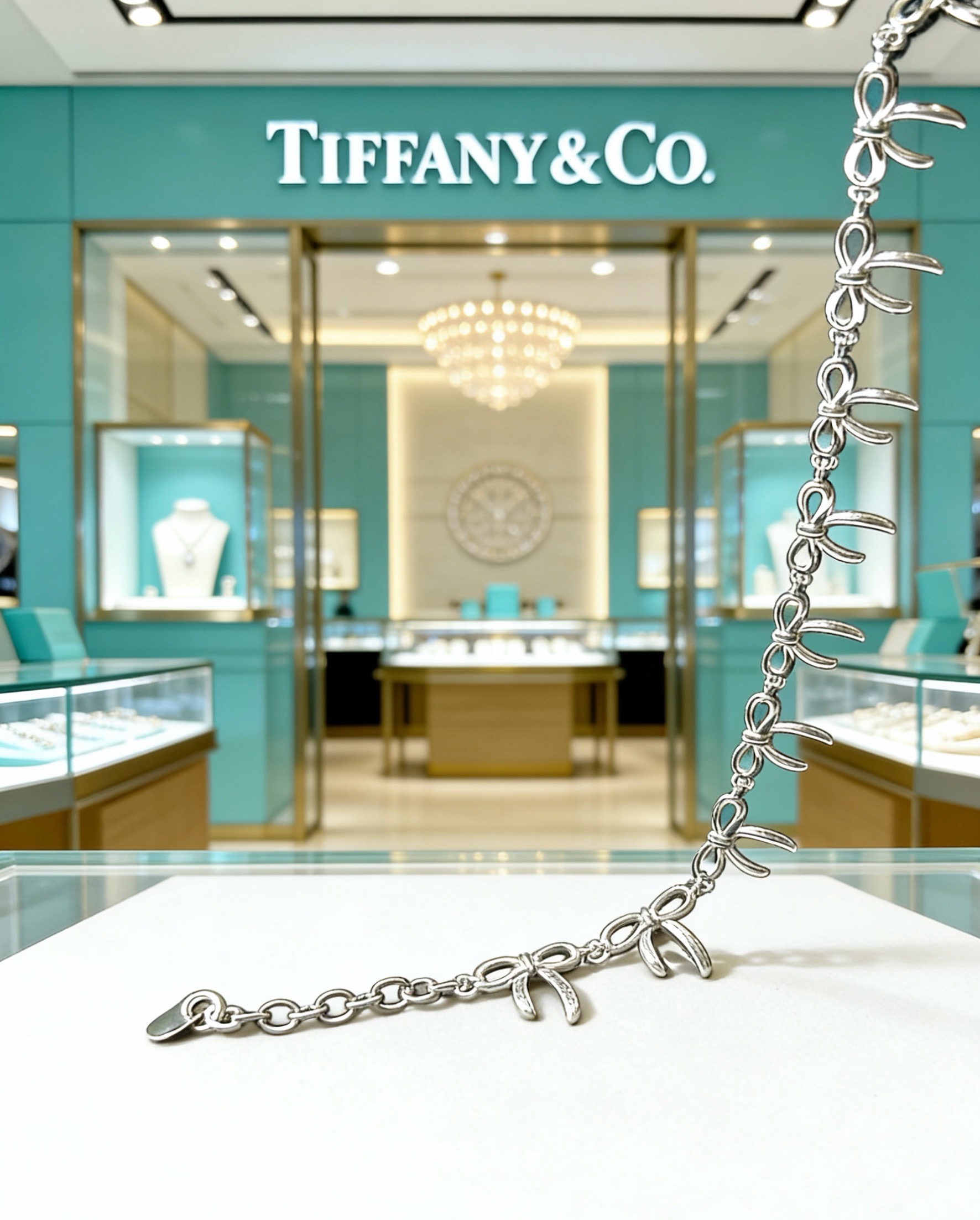 蒂芙尼手链🩵 TIFFNY&CO. 专柜精工银版本   明星同款 复古做旧风 原版复刻 纯手工打造 ～正