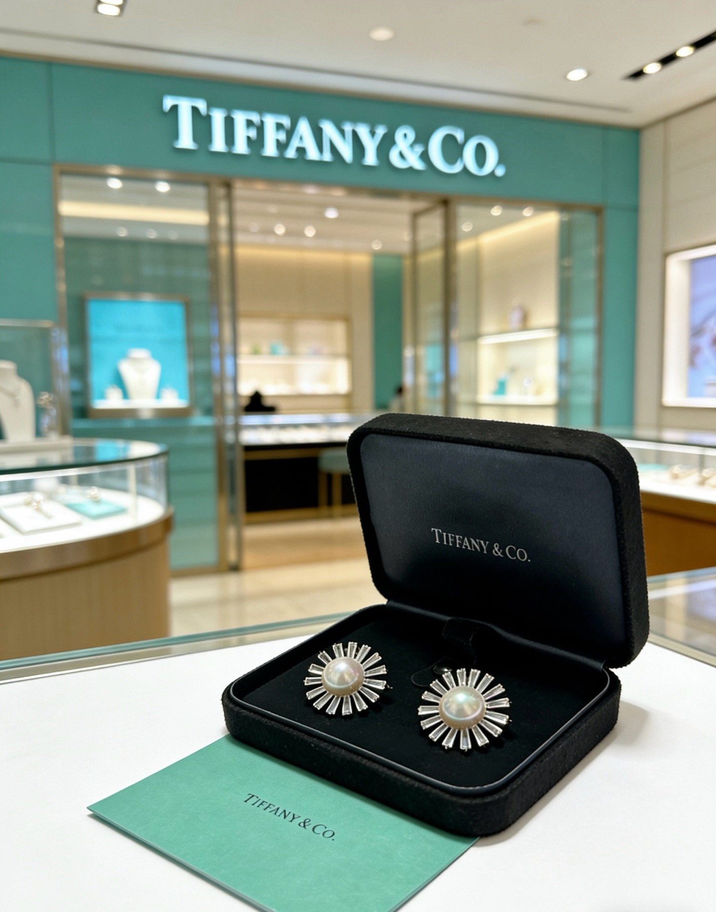 独家订制 ✨Tiff 蒂芙尼耳环纪念款  花絮 马眼 耳钉💘采用高碳钻 💎 顶级亚金材质镶嵌 铂金镶钻设