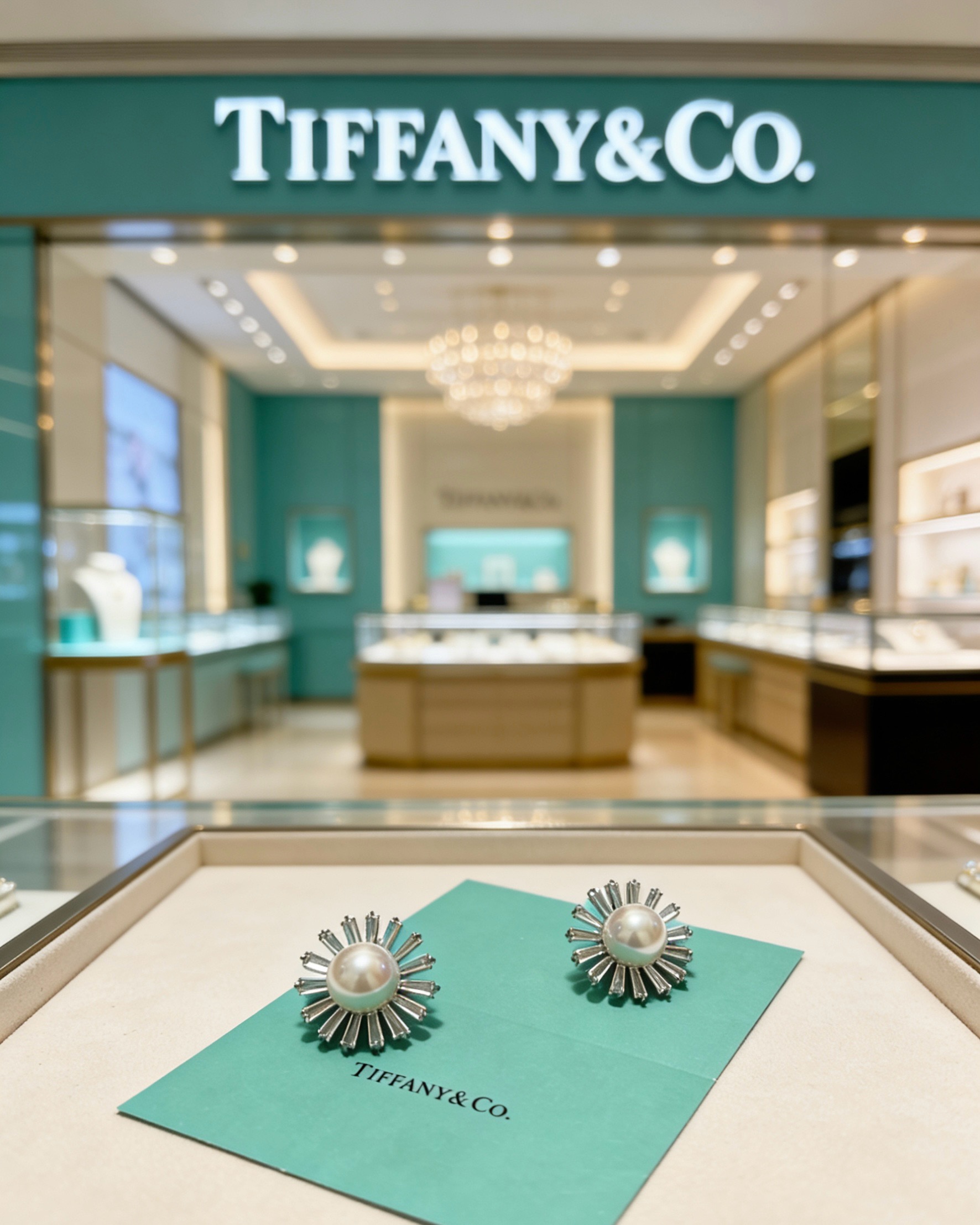 独家订制 ✨Tiff 蒂芙尼耳环纪念款  花絮 马眼 耳钉💘采用高碳钻 💎 顶级亚金材质镶嵌 铂金镶钻设