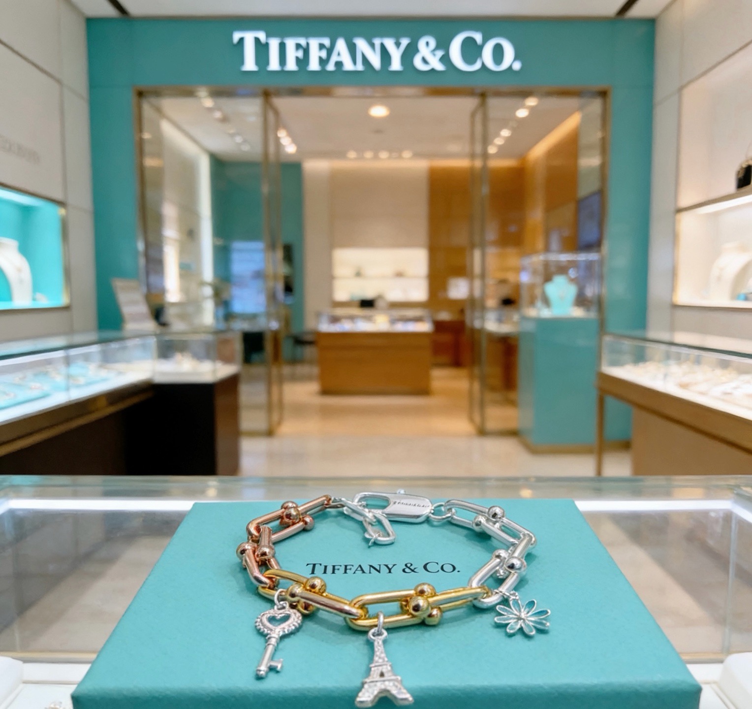 蒂芙尼手链🩵 TIFFNY&CO. 专柜精工银版本手链   明星同款 复古做旧风 原版复刻 纯手工打造 