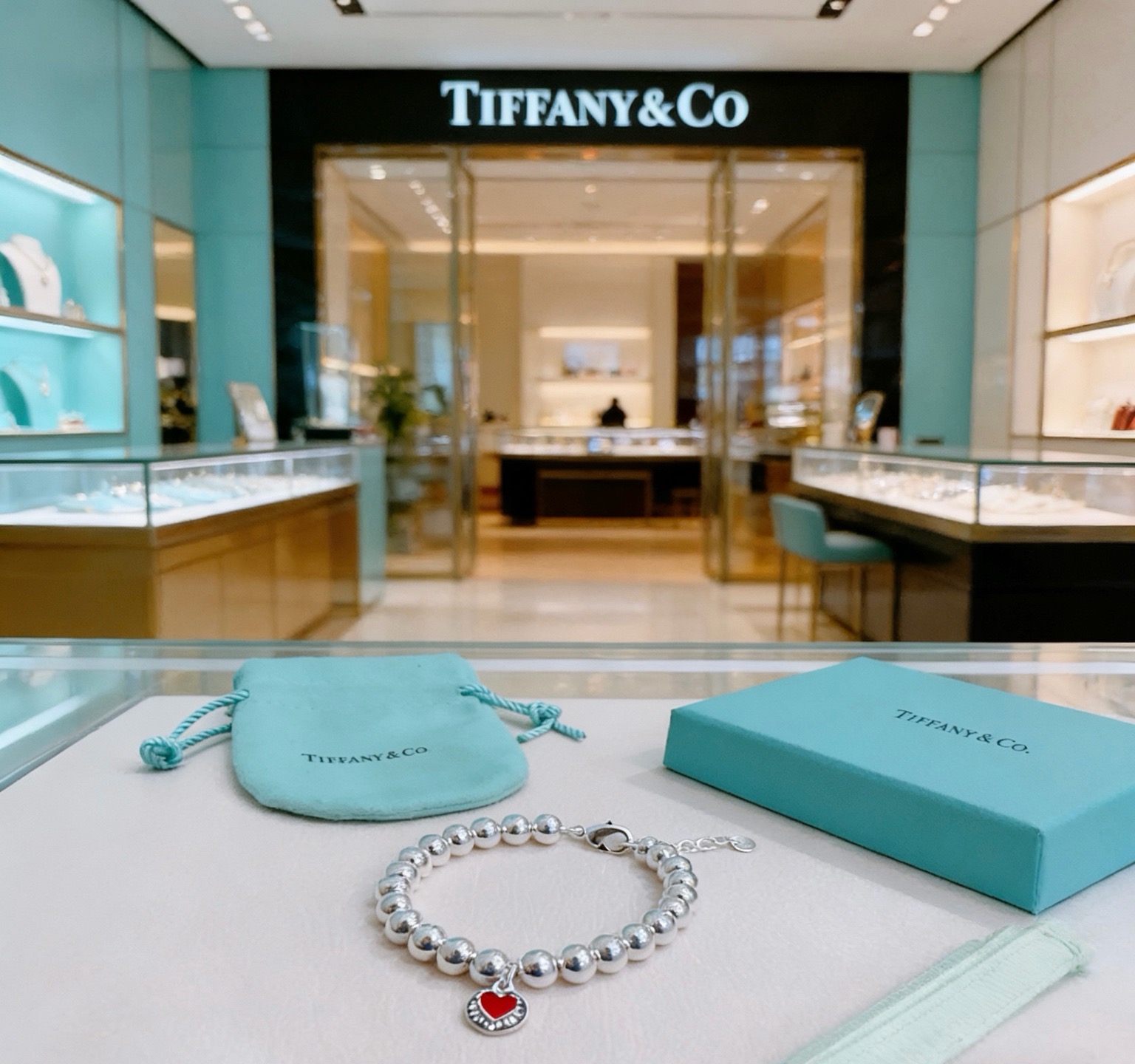 蒂芙尼手链🩵 TIFFNY&CO. 专柜精工银版本手链   明星同款 复古做旧风 原版复刻 纯手工打造 