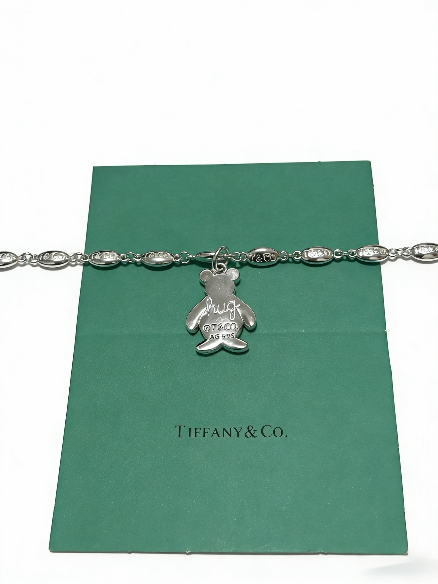 蒂芙尼手链🩵 TIFFNY&CO. 专柜精工银版本   明星同款 复古做旧风 原版复刻 纯手工打造 ～正