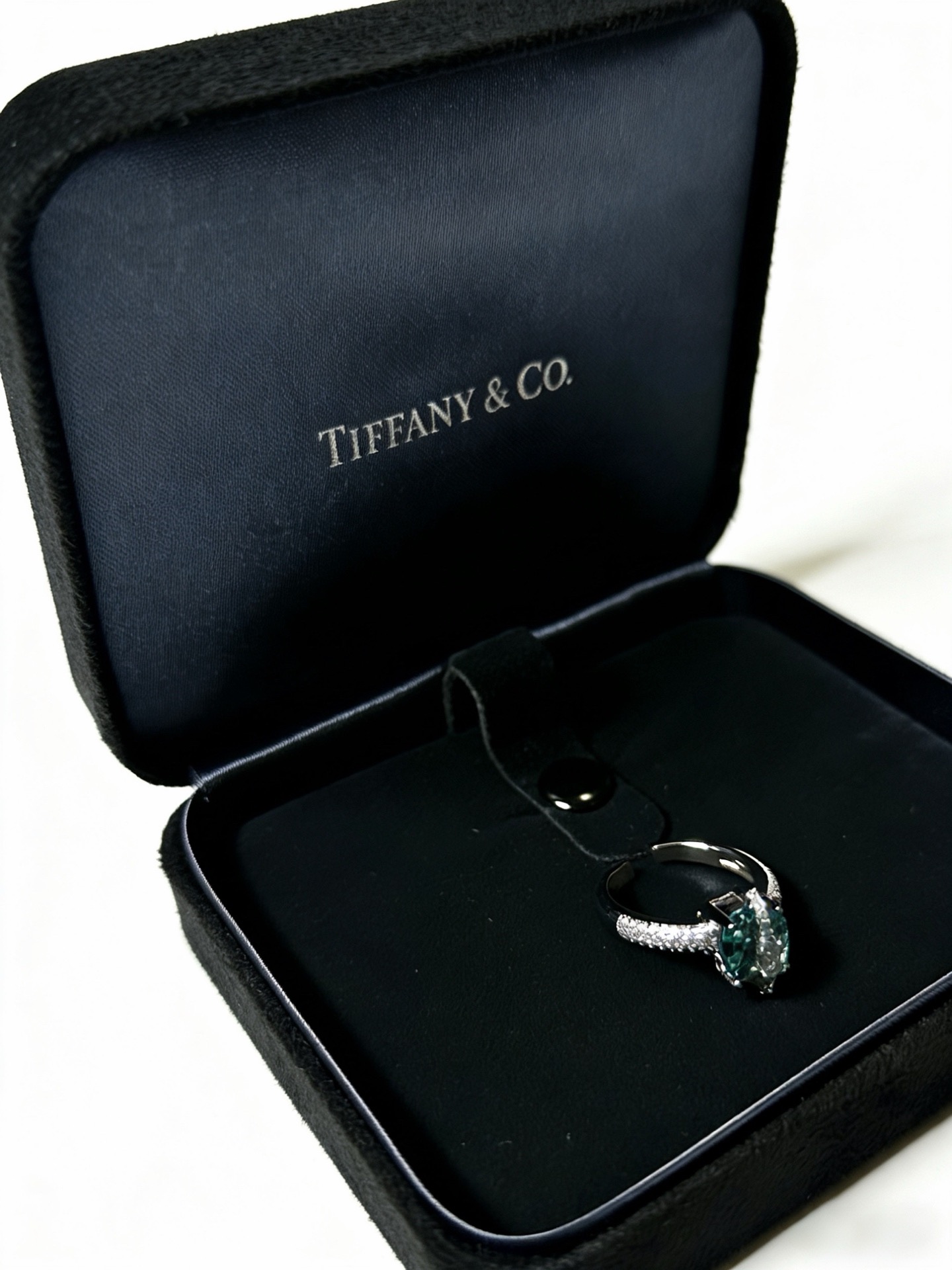 💘Tiffany 蒂芙尼戒指 ✨简约大气百搭 潮流单品 全新升级版 开口戒指（可调节）💓V金镀铂金层 原