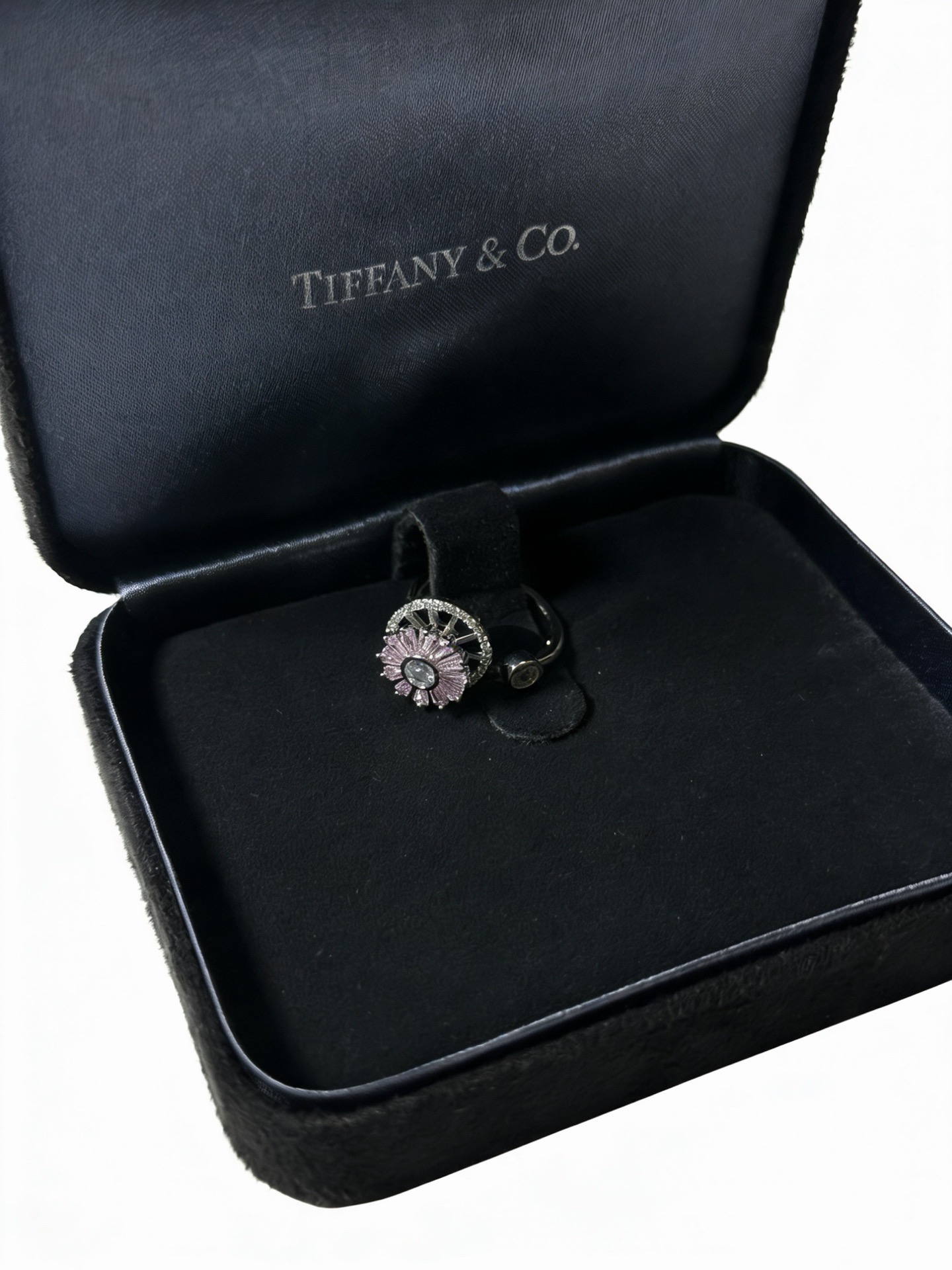 💘Tiffany 蒂芙尼戒指 ✨简约大气百搭 潮流单品 全新升级版 开口戒指（可调节）💓V金镀铂金层 原