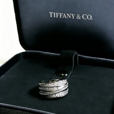 💘Tiffany 蒂芙尼戒指 ✨简约大气百搭 潮流单品 全新升级版 开口戒指(可调节)💓V金镀铂金层 原 💘Tiffany 蒂芙尼戒指 ✨简约大气百搭 潮流单品 全新升级版 开口戒指(可调节)💓V金镀铂金层 原
