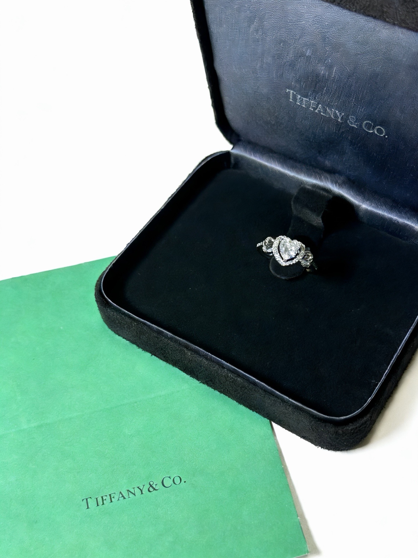 💘Tiffany 蒂芙尼戒指 ✨简约大气百搭 潮流单品 全新升级版 戒指码数（678）💓V金镀铂金层 原