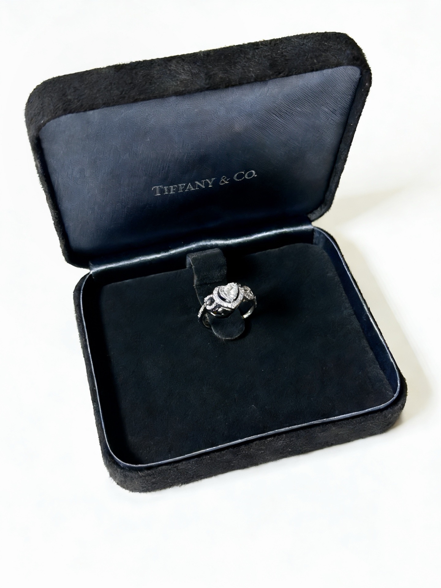💘Tiffany 蒂芙尼戒指 ✨简约大气百搭 潮流单品 全新升级版 戒指码数（678）💓V金镀铂金层 原