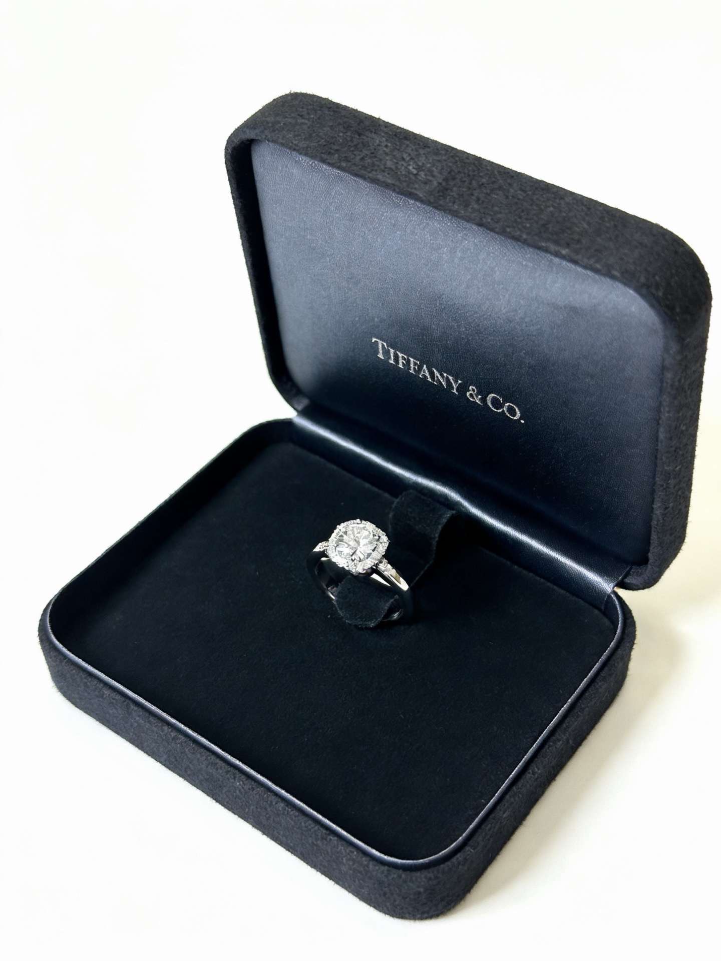 💘Tiffany 蒂芙尼戒指 ✨简约大气百搭 潮流单品 全新升级版 戒指码数（678）💓V金镀铂金层 原