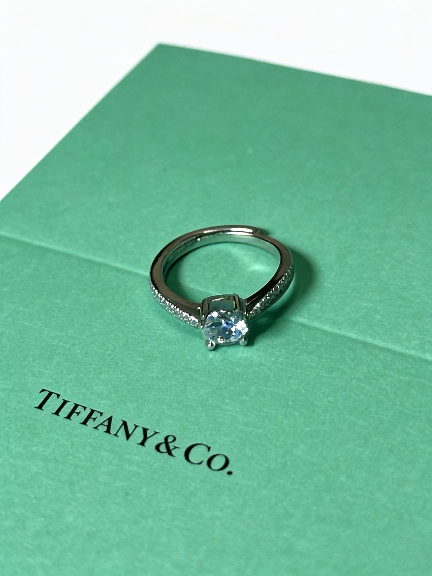 💘Tiffany 蒂芙尼戒指 ✨简约大气百搭 潮流单品 全新升级版 开口戒指（可调节）💓V金镀铂金层 原