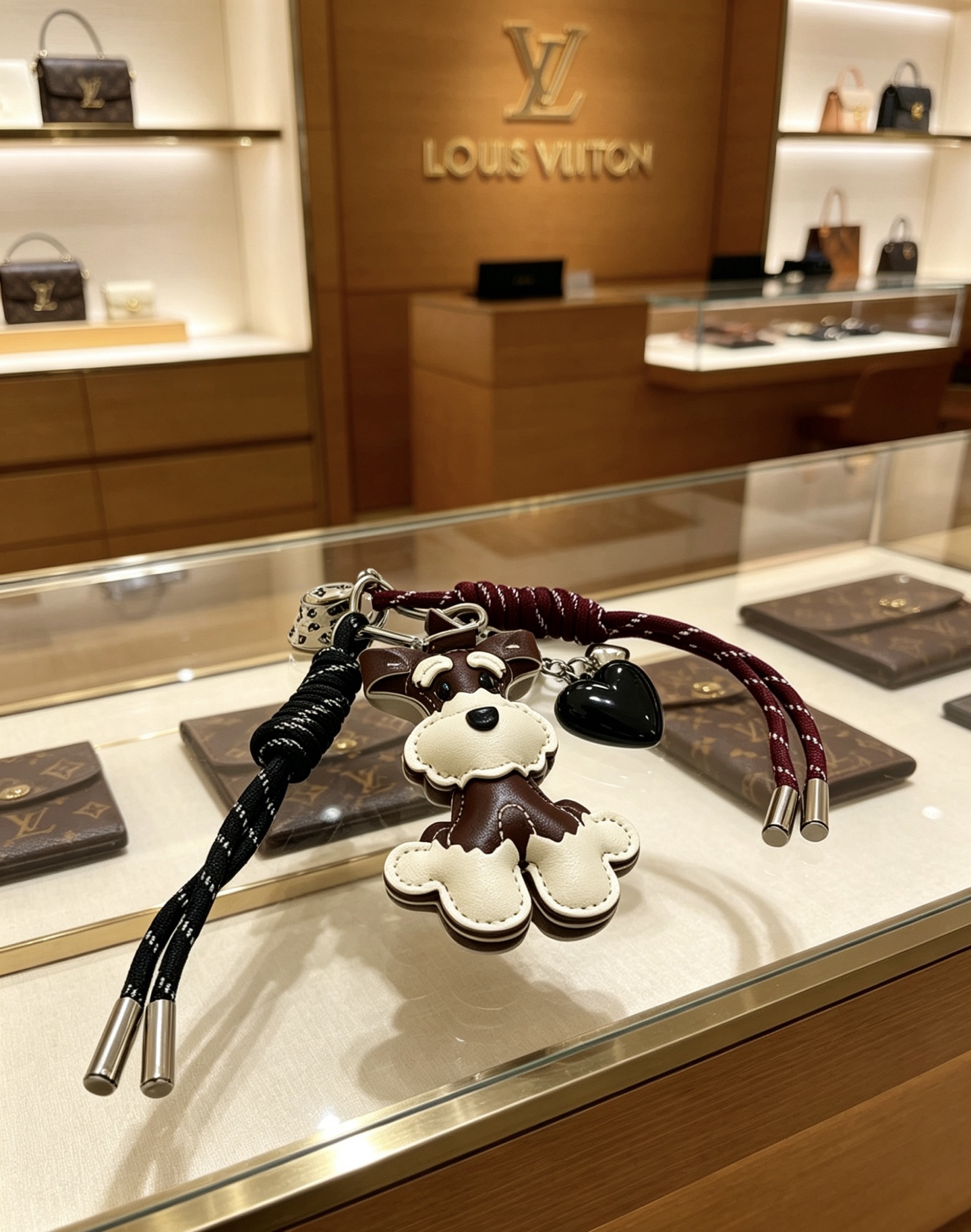 新品发布LV钥匙扣 lv包包扣 最新款包包挂饰档次更高明星同款Anger Forest系列经典款联名设计