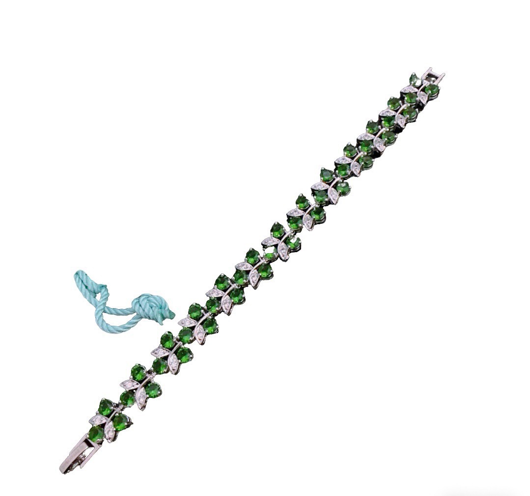 独家订制 ✨Tiff 蒂芙尼手链纪念款  花絮 马眼 手链 💘采用高碳钻 💎 顶级亚金材质镶嵌 铂金镶钻