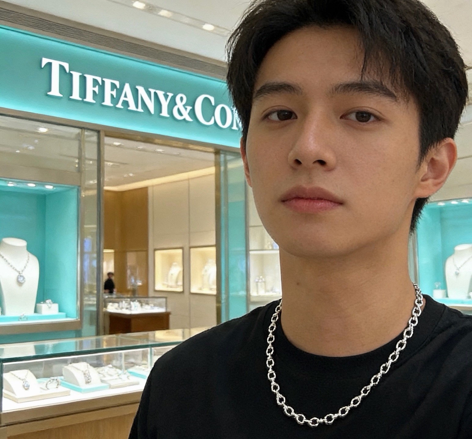 正品新款蒂芙尼项链🩵 TIFFNY&CO. 专柜精工银版本   明星同款 复古做旧风 原版复刻 纯手工打