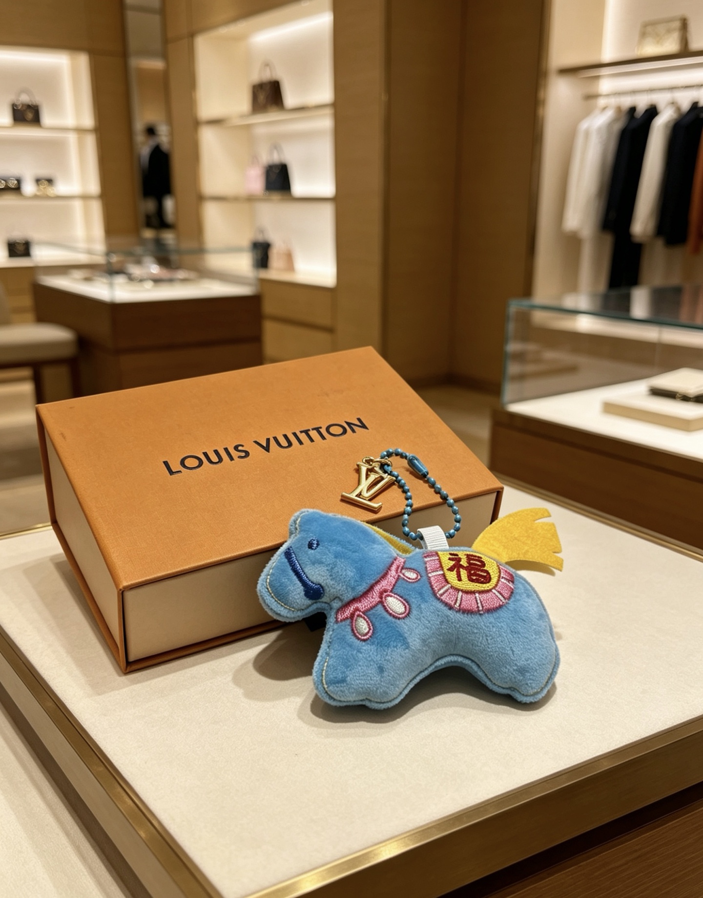 新品发布LV钥匙扣 lv包包扣 最新款包包挂饰档次更高明星同款Anger Forest系列经典款联名设计
