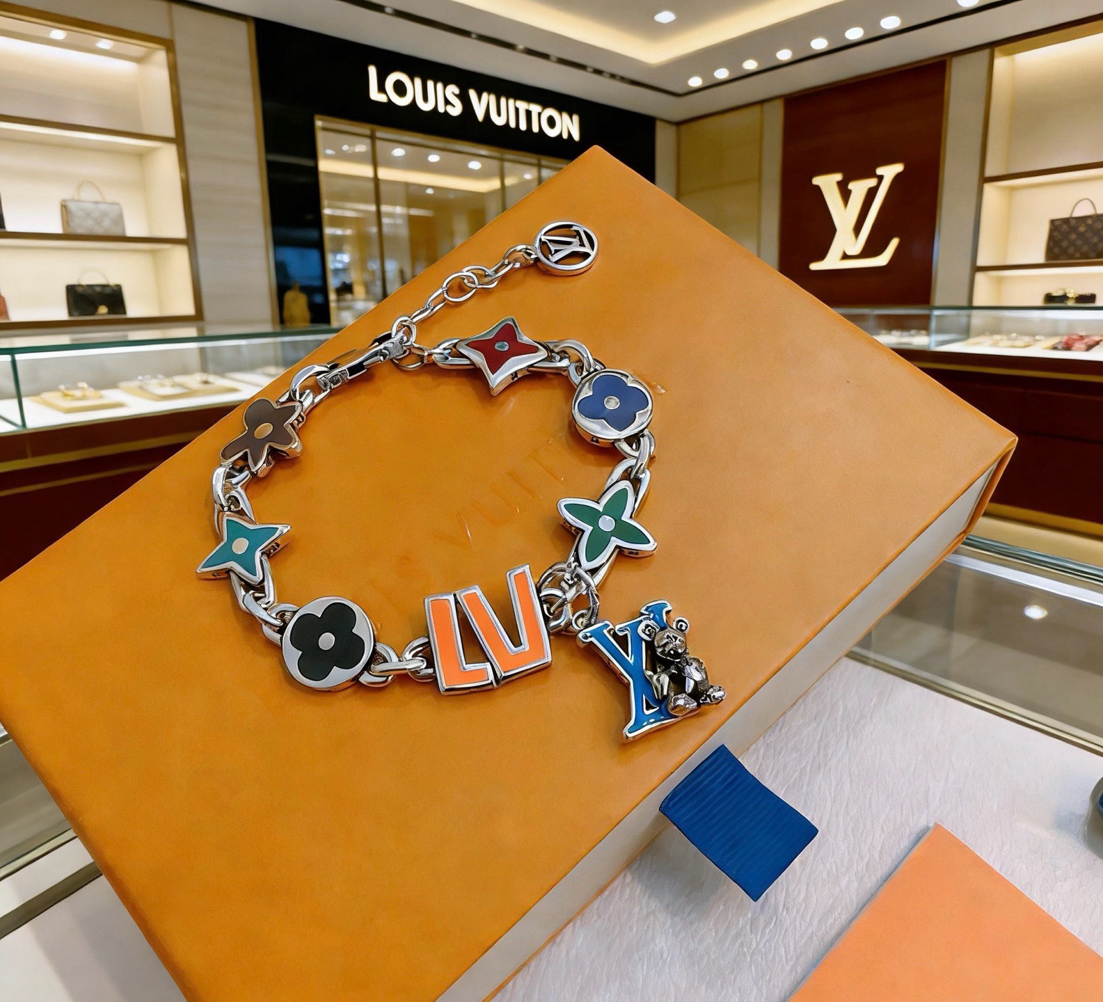 路易威登 Louis Vuitton 传世高定珠宝耳环项链戒指首饰 #FF5A5635 3