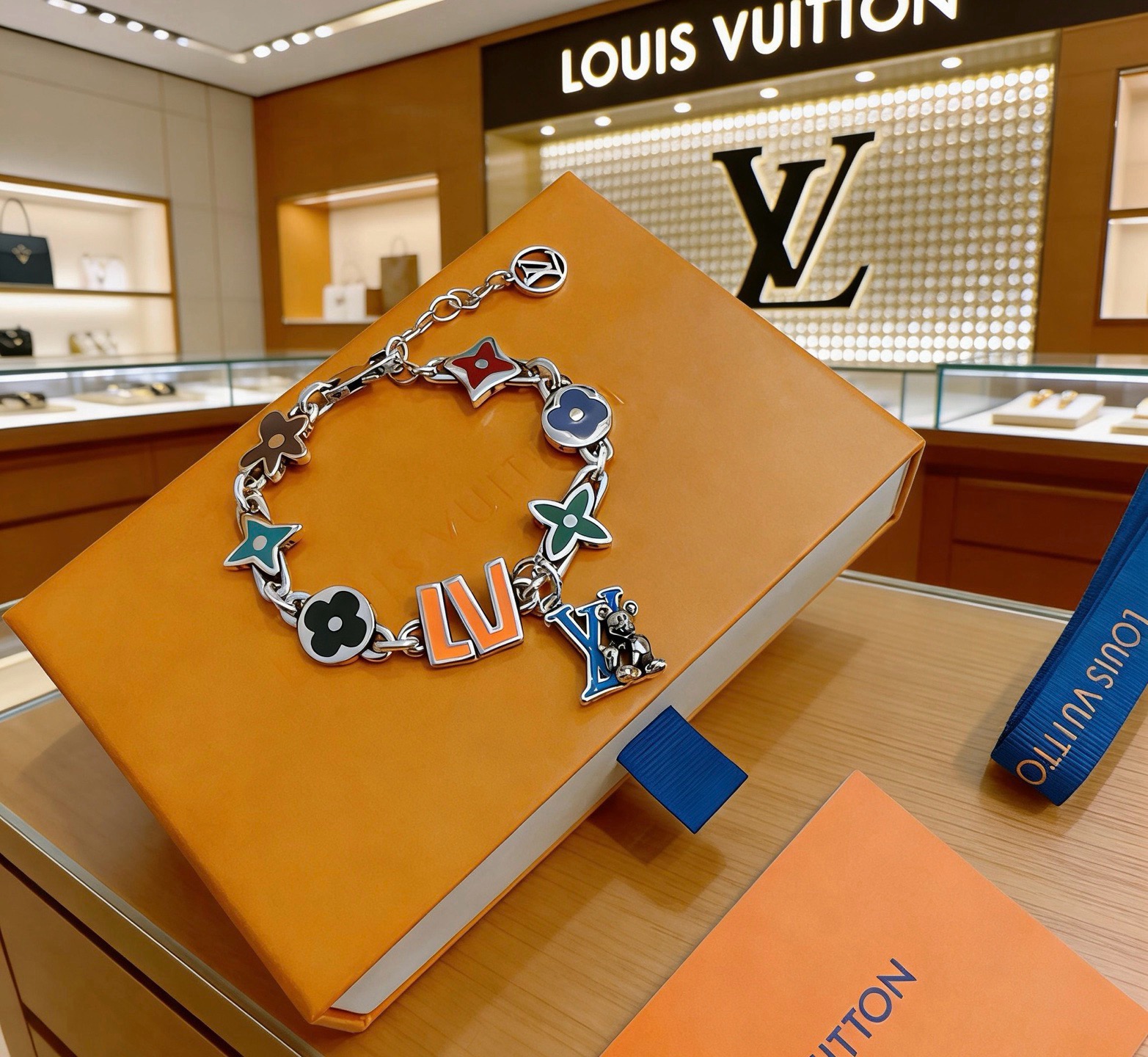 路易威登 Louis Vuitton 传世高定珠宝耳环项链戒指首饰 #FF5A5635 6