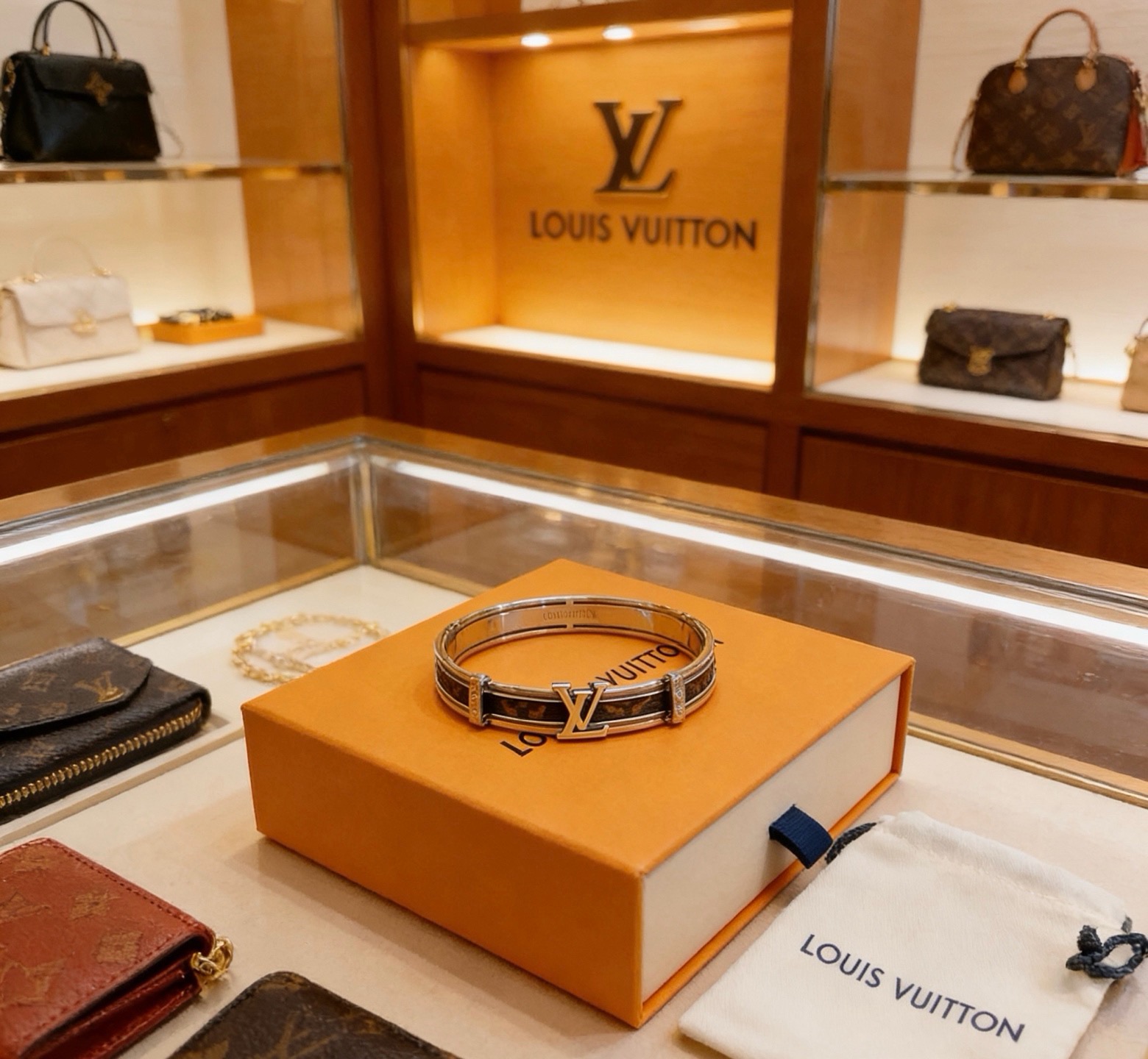 路易威登 Louis Vuitton 传世高定珠宝耳环项链戒指首饰 #20910E3F 4