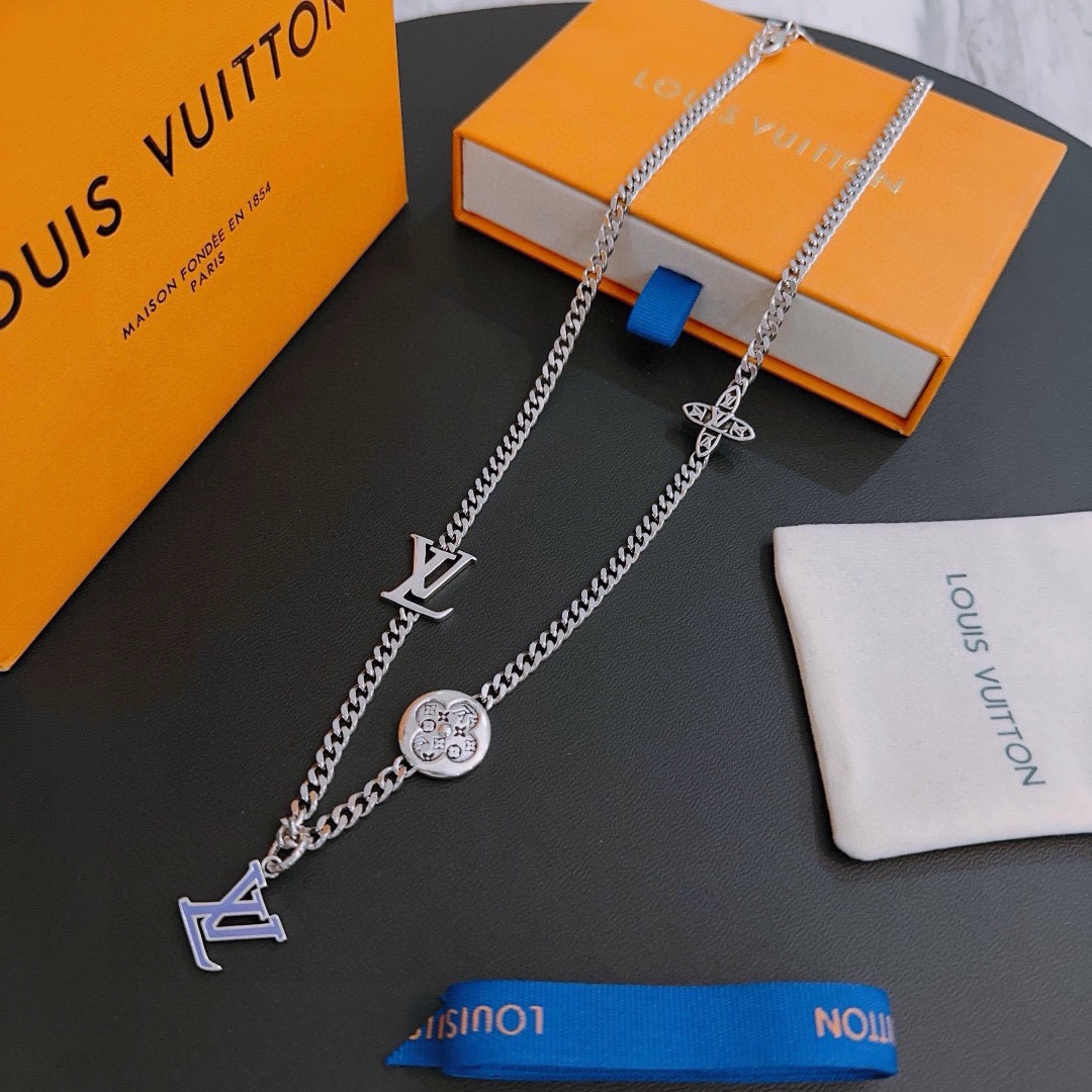 路易威登 Louis Vuitton 传世高定珠宝耳环项链戒指首饰 #84EA9518 6
