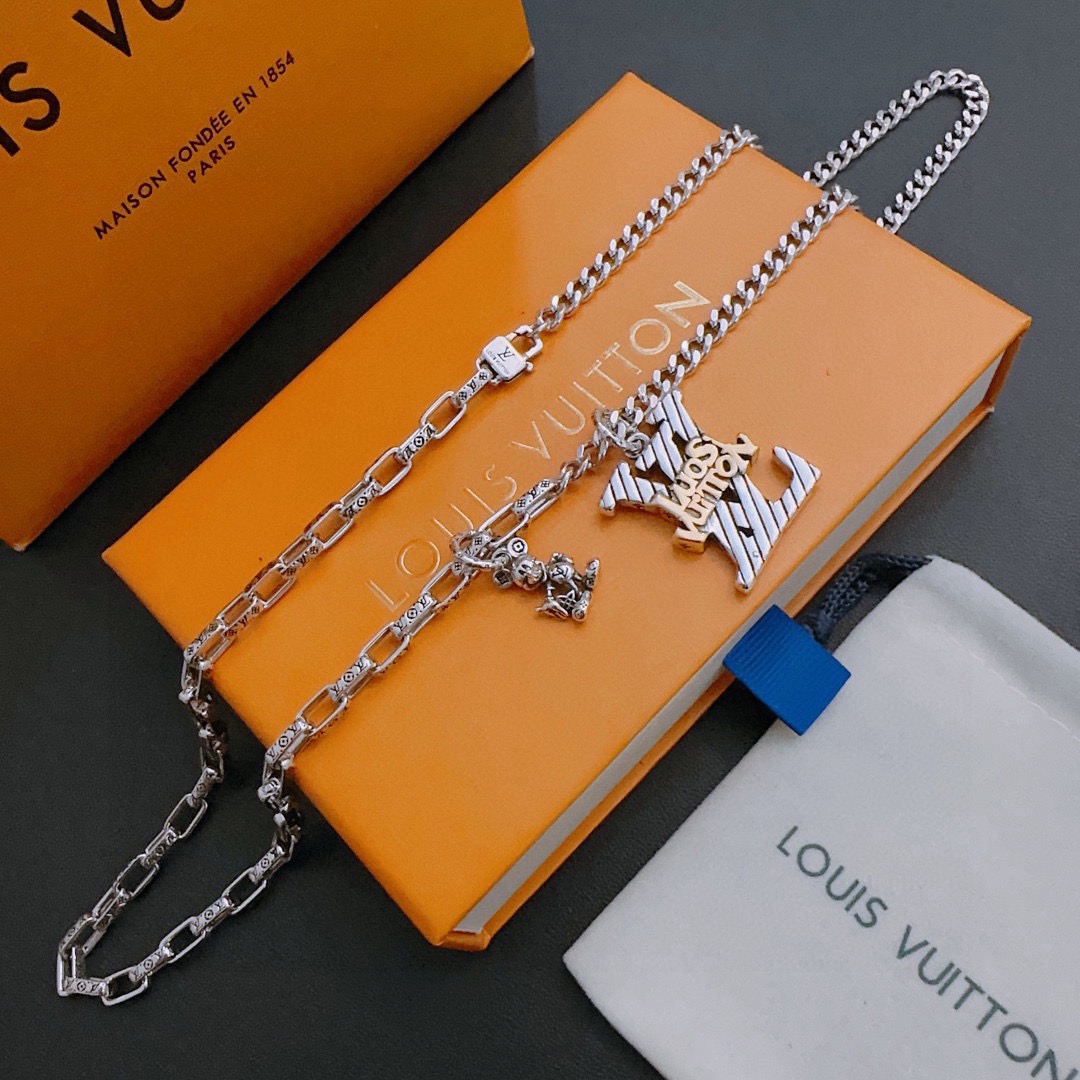 路易威登 Louis Vuitton 传世高定珠宝耳环项链戒指首饰 #2FFF768B 5