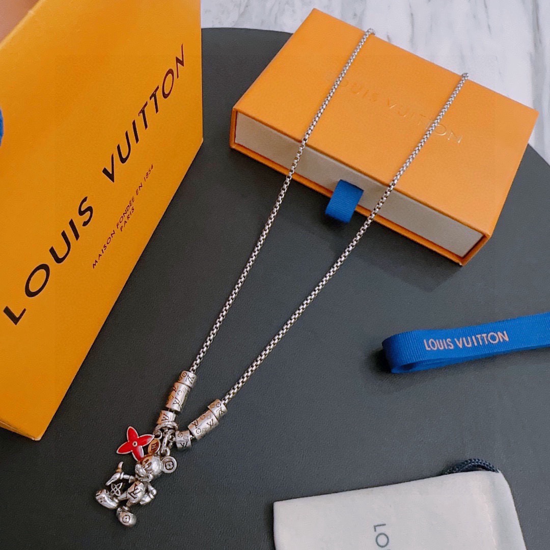 路易威登 Louis Vuitton 传世高定珠宝耳环项链戒指首饰 #31C04706 2